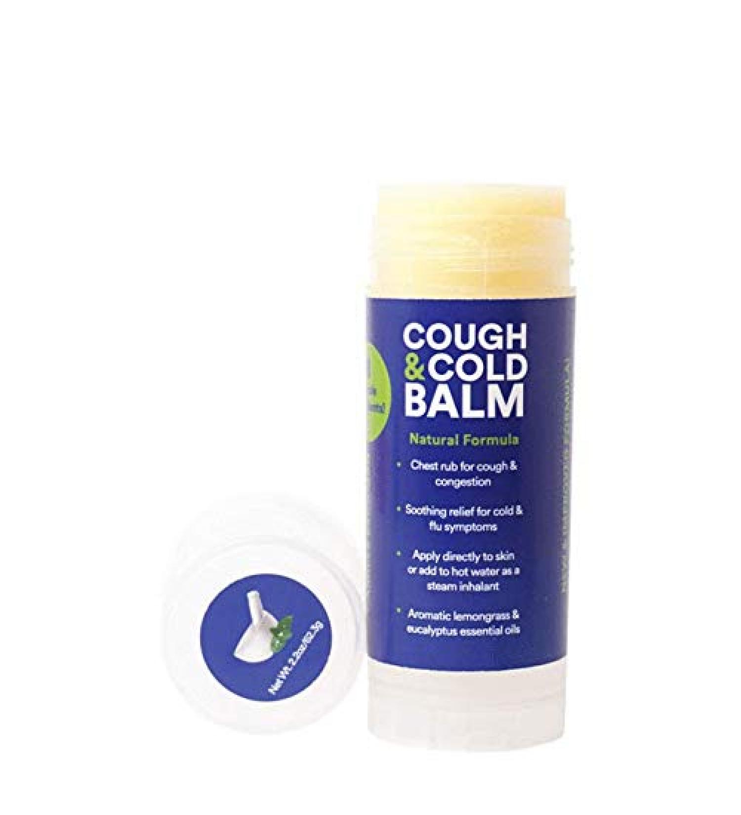 Camille Beckman Cough & Cold Balm 2.2oz - Natural All-in-One Formula - Buy Online on GoSupps.com