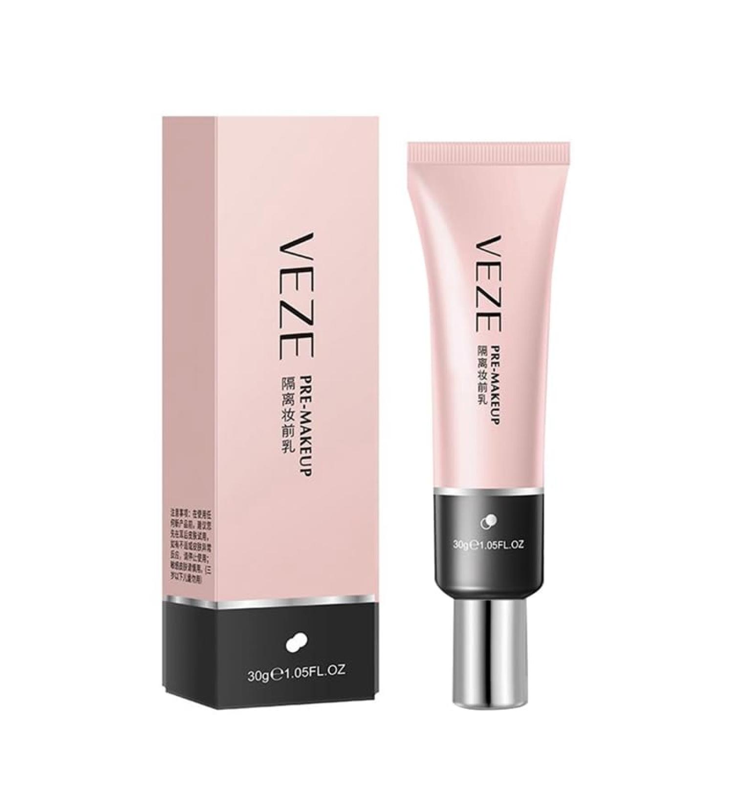 Teekos VEZE Foundation Breathable Lightweight Natural Cosmetic Concealer Pre-Makeup Primer Pore Eraser - Buy Online on GoSupps.com
