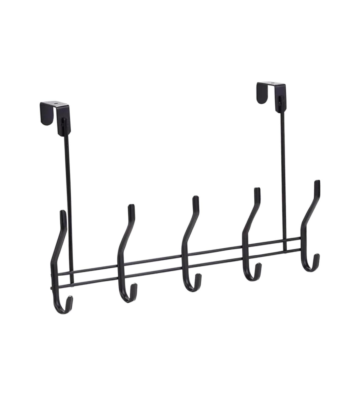 PRETYZOOM 1pc Hook Coat Hangers Door Hanger Over The Door Coat Hanger Grocery Organizer Side Rack On The Door - Buy Online on GoSupps.com