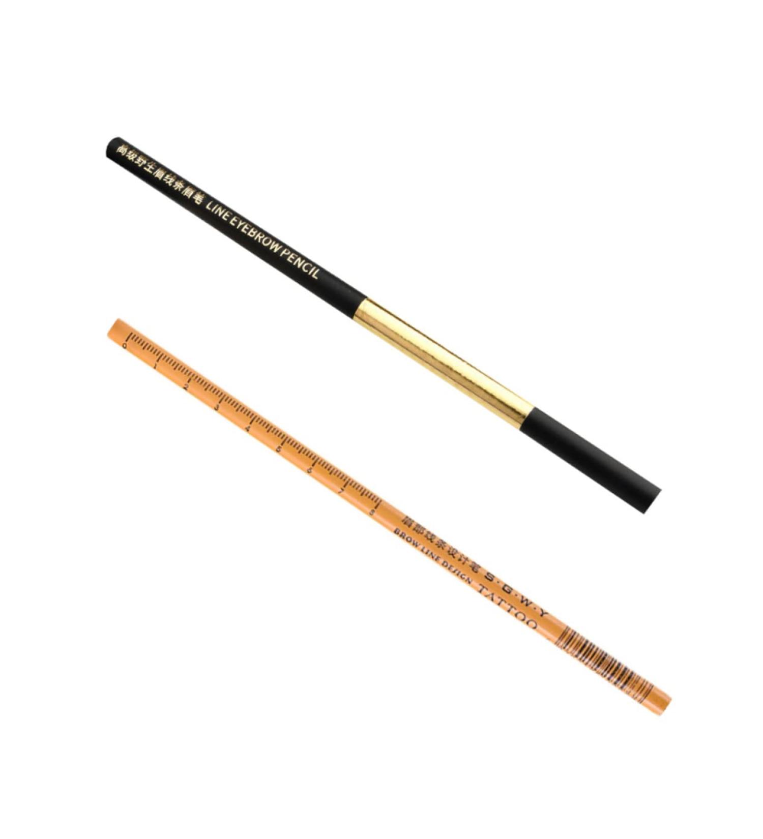 FRCOLOR 2pcs Eyebrow Pencil Beauty Tools Eye Brow Pencils for Women Eyebrow Makeup Pencils Cosmetic Girl - Buy Online on GoSupps.com