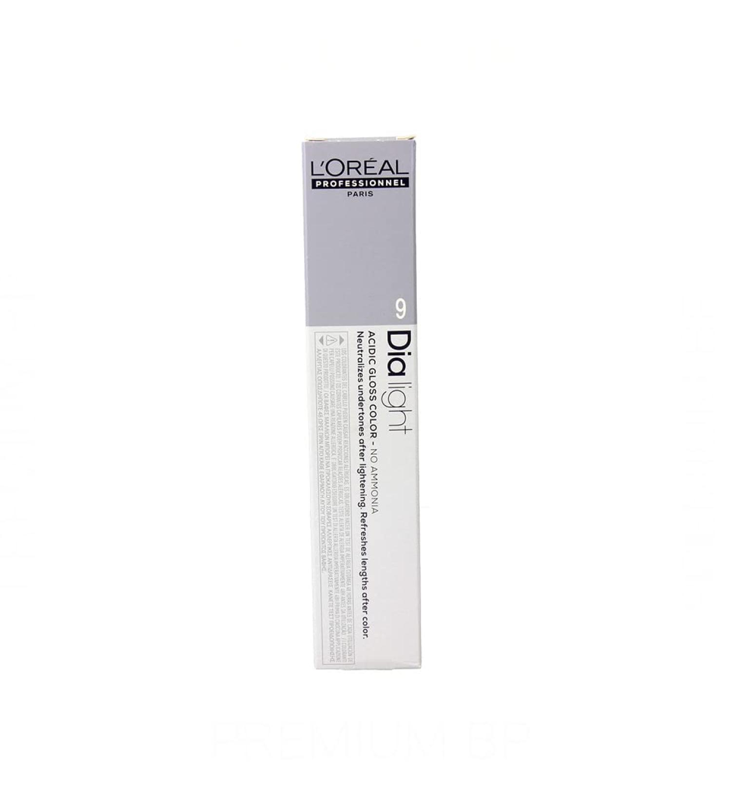 Loreal dia light tinte sin amon aco 50 ml color 9