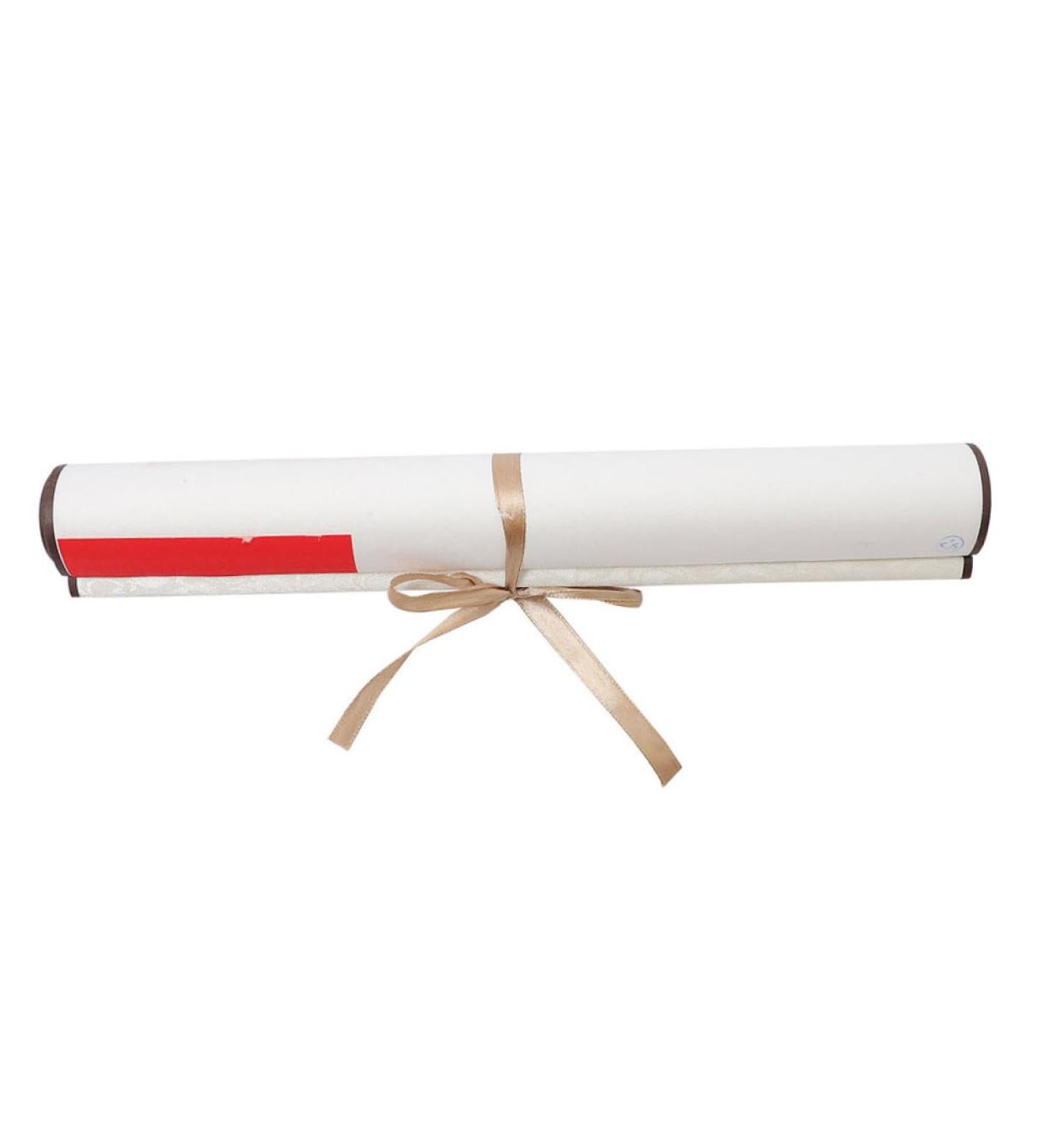 Calligraphy Blank Scroll Wall Murals Blank Scroll Scroll Chinese Scroll Rice Paper Art Paintings Red 105X45X1CM - Buy Online on GoSupps.com