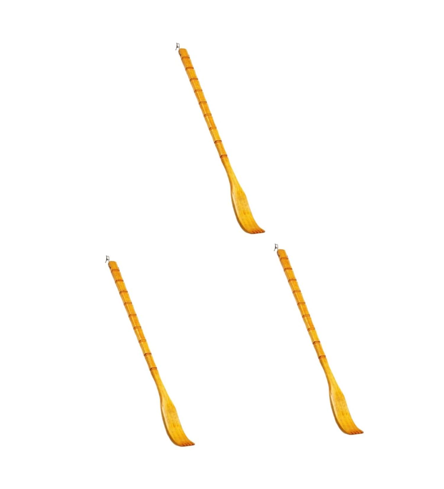 Minkissy 3-Piece Shoulder Back Scratcher Set | Unique Funny Gifts for Men | Wooden Claw Back Scratchers for Adults - Buy Online on GoSupps.com