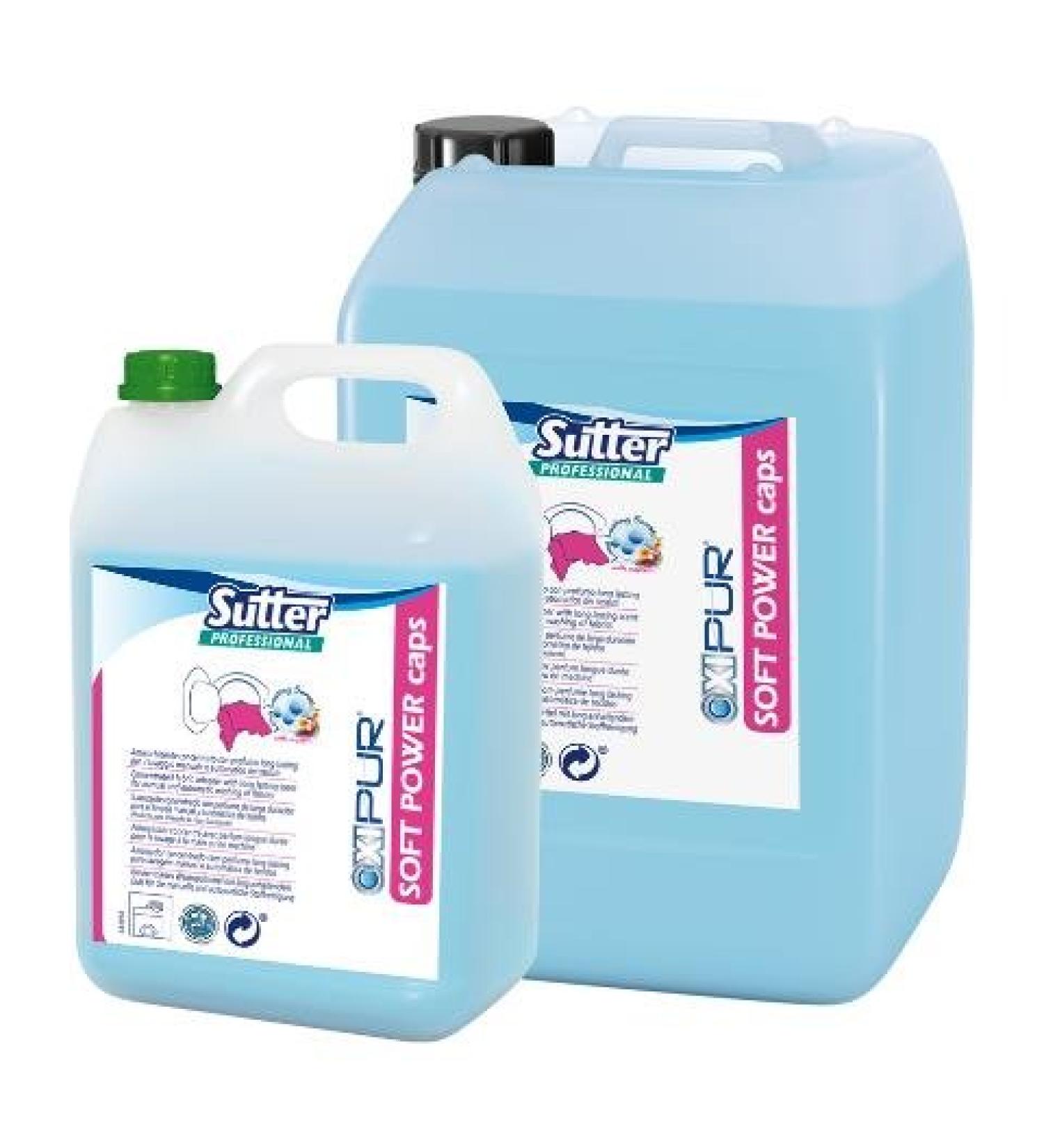 SUTTER PROFESSIONAL SRL SUTTER SOFTENER 5 KG SOFT POWER CAPS SUTTER SOFTENER SOFT POWER CAPS