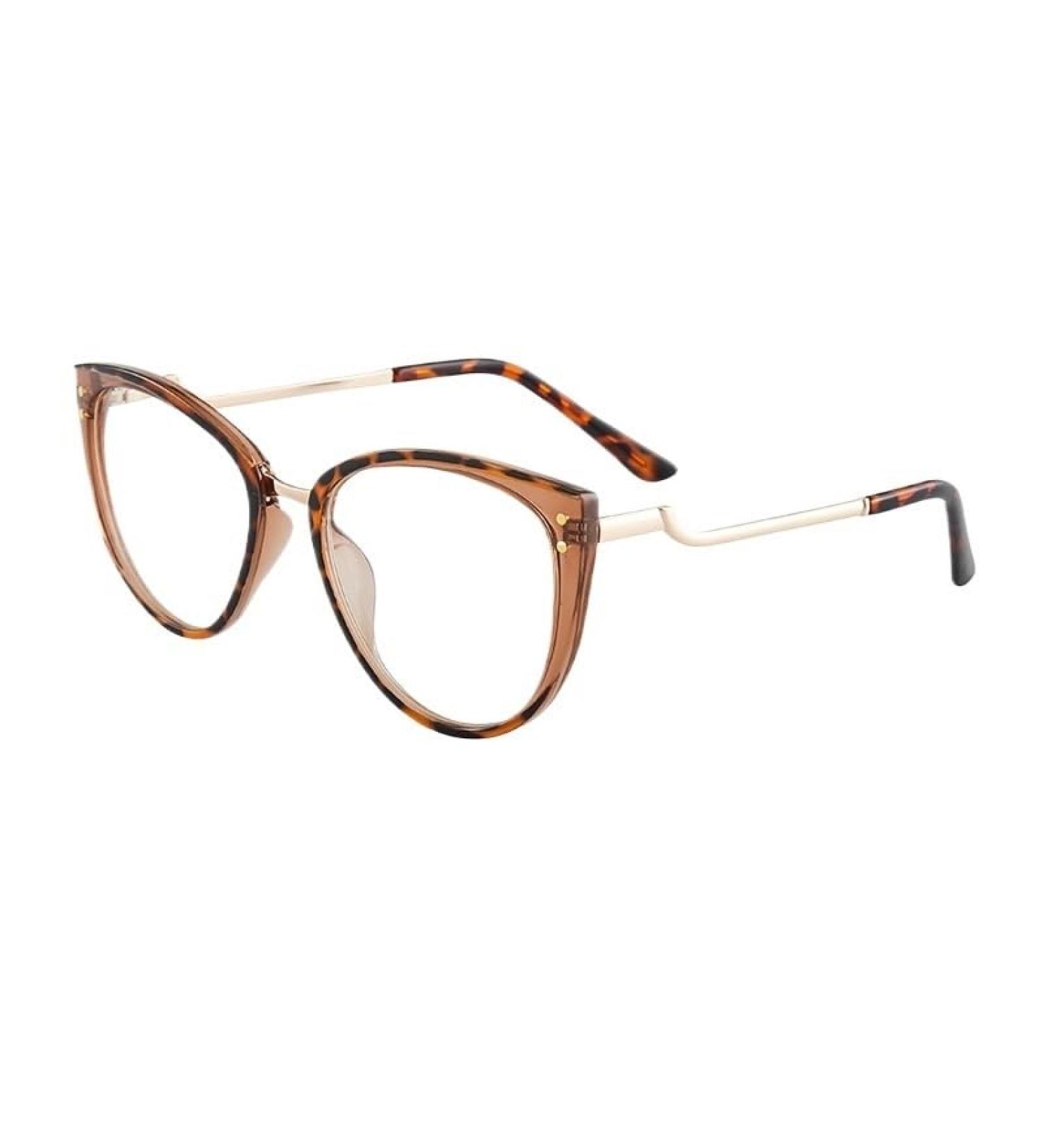 Big Frame Cat-Eye Blue Light Blocking Reading Glasses - Anti Eyestrain 3.50 C4 - Stylish Computer Readers - Buy Online on GoSupps.com