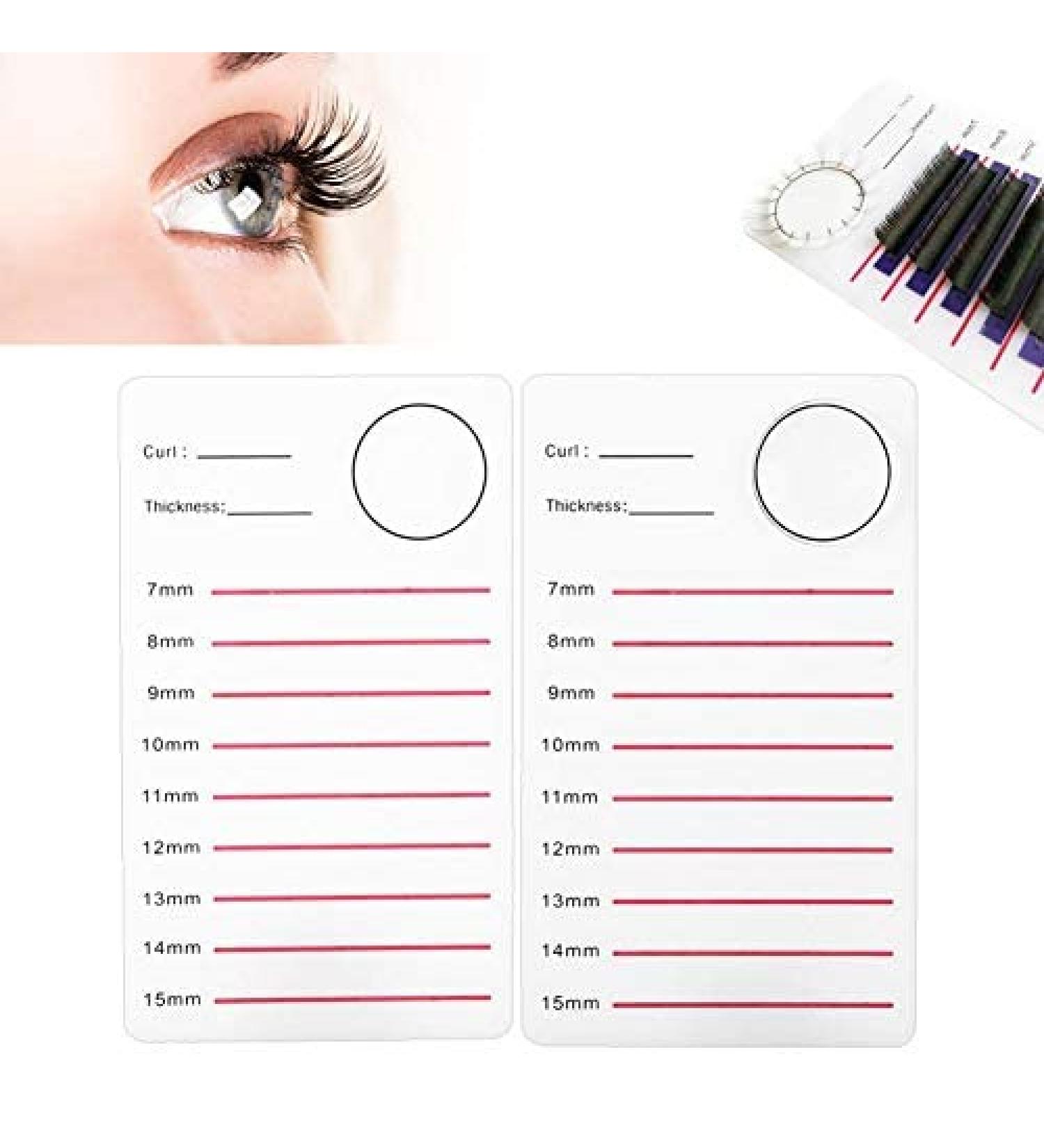 Silicone Eyelash Palette - Eyelash Extension Stand Tray Holder & False Lashes Organizer - Buy Online on GoSupps.com