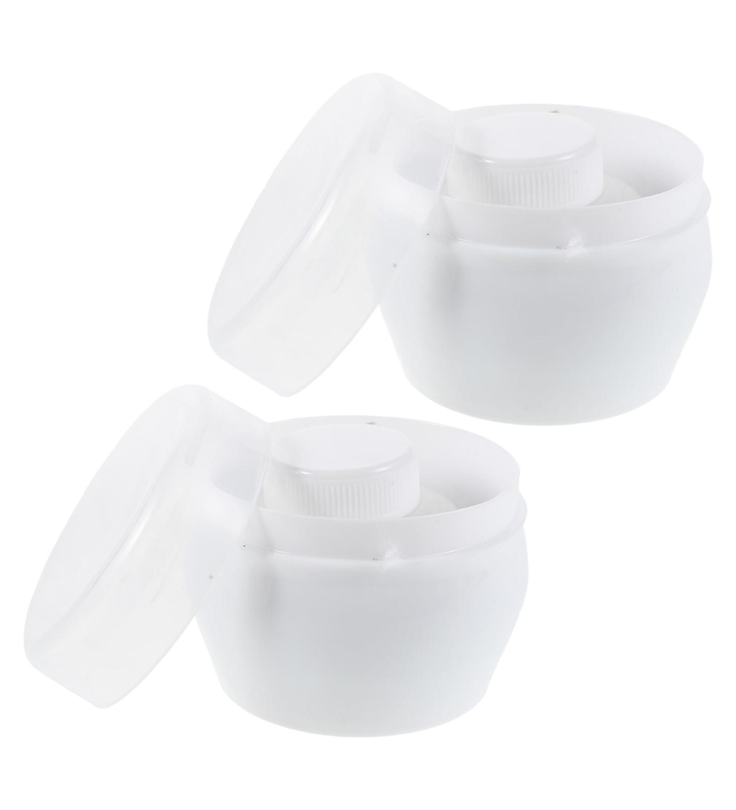 GALPADA Bo te Poudre B b Portable 2 Pi ces Blanche avec Houppette Douce R cipient Rechargeable pour Soin B b pour Change et Voyage Distribution Uniforme et Hygi nique - Buy Online on GoSupps.com