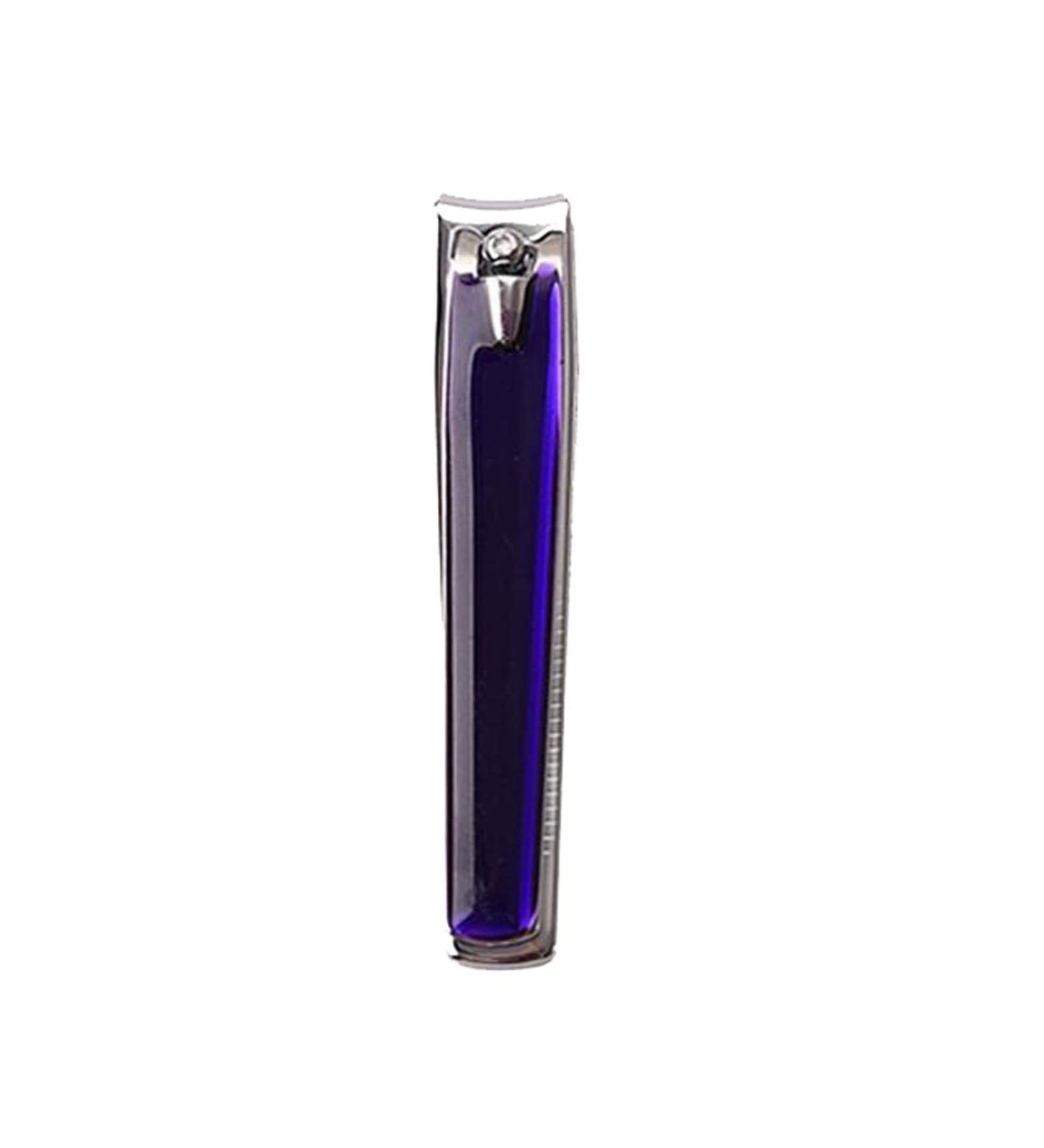 HCHGJKN Nail Clippers Manicure Tool Nail Clippers 6-color Epoxy Nail Clippers 360 Degree Nail Clippers Stainless Steel Nail Clippers(Purple S) S Purple - Buy Online on GoSupps.com
