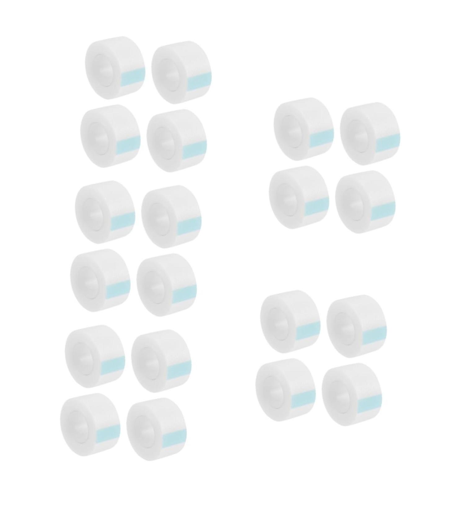 minkissy 20 Rolls Eyelid Tape - Clear Duct Tape for Eye Lift Invisible Eyelash Adhesive Keychain Holder | Medical Beauty Stickers - Buy Online on GoSupps.com