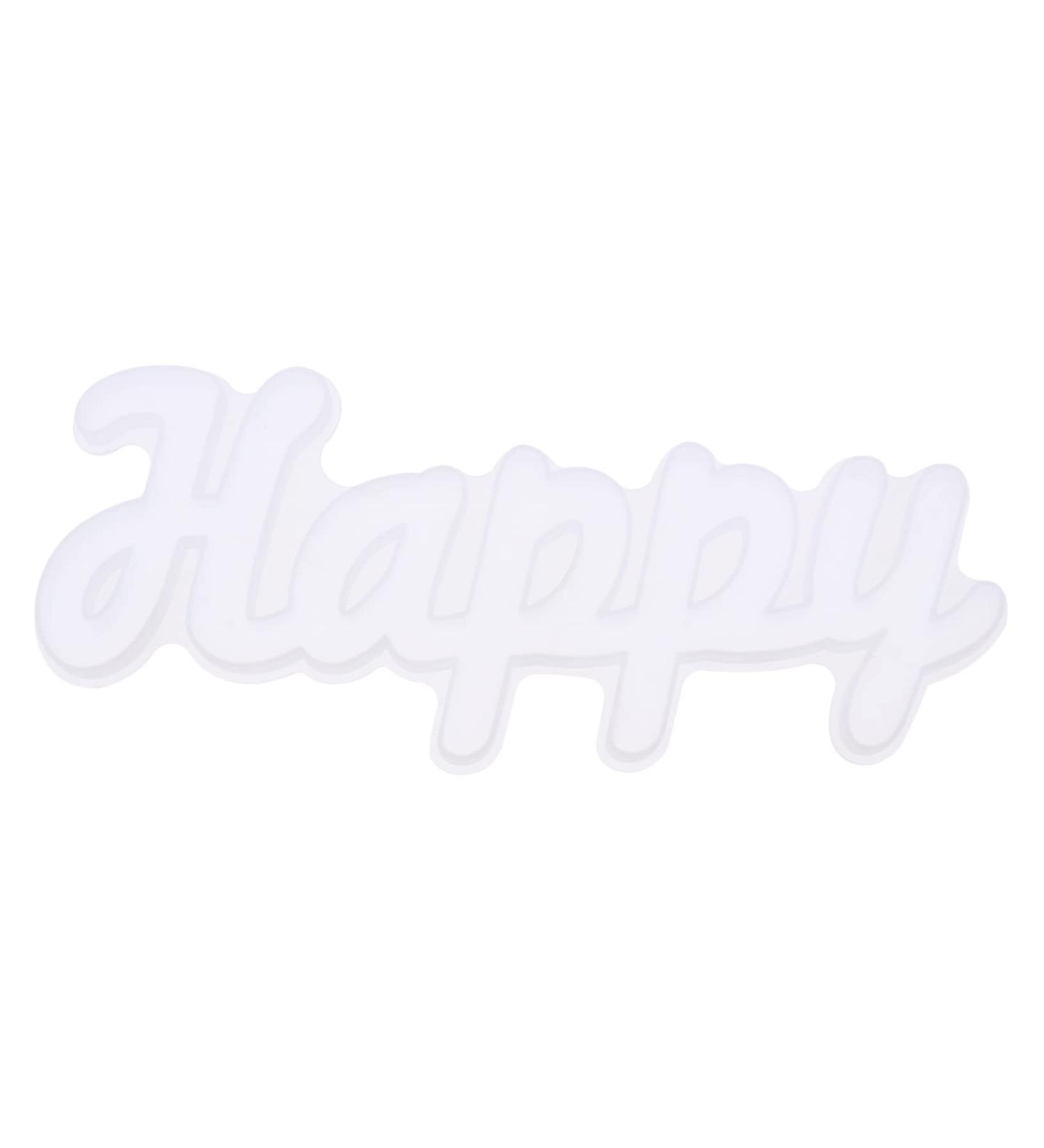 Anneome 1pc Crystal Epoxy Mold Resin Epoxy Silicone Molds Diy Epoxy Molds Craft Mold House Number Front Door As Shown 22.6X9X1.2CM - Buy Online on GoSupps.com