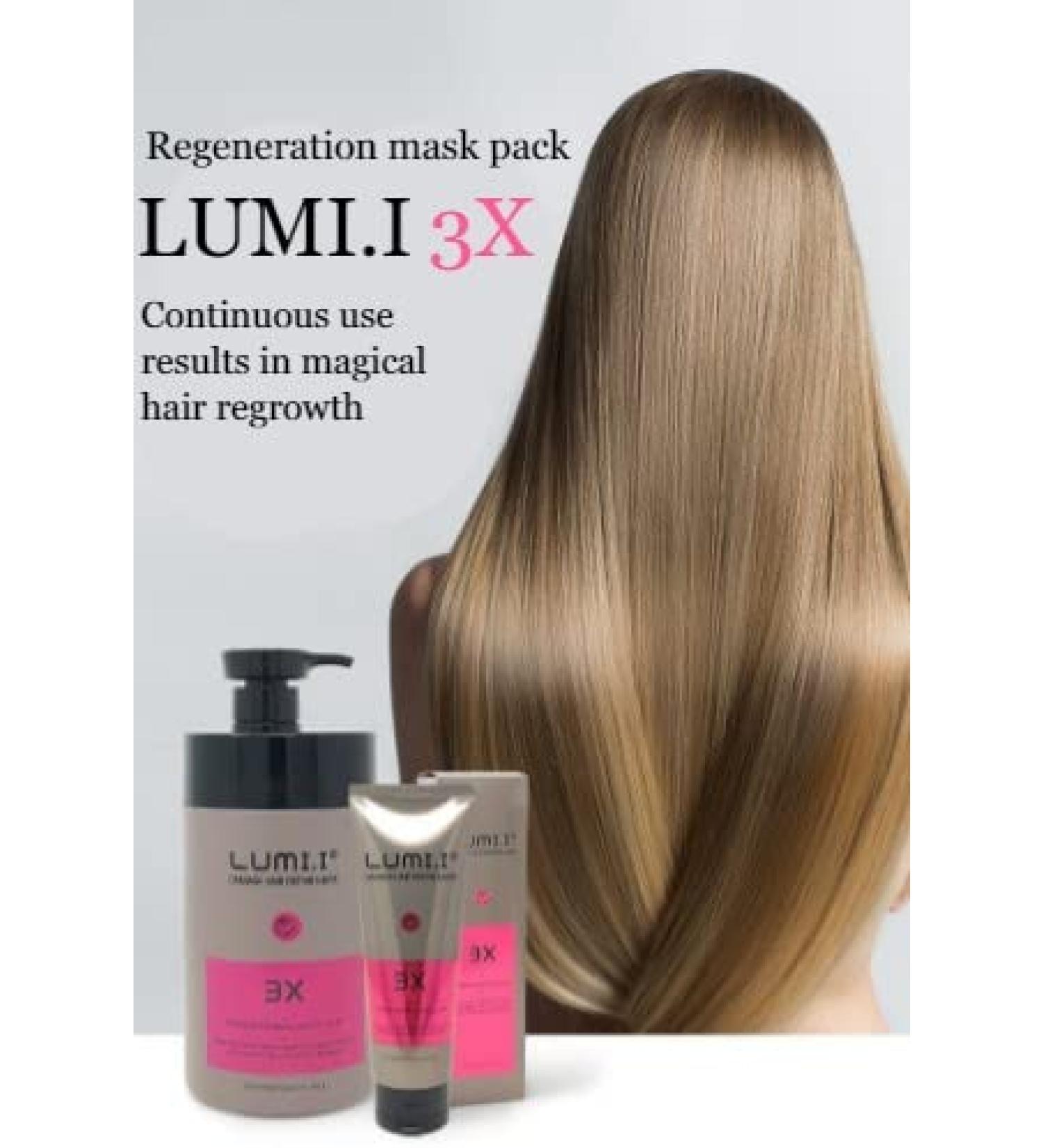 LUMI.I Damage Hair Repair Mask - Large 33.8 fl oz - Deep Conditioning Intense Repair - Pack of 1 - Buy Online on GoSupps.com