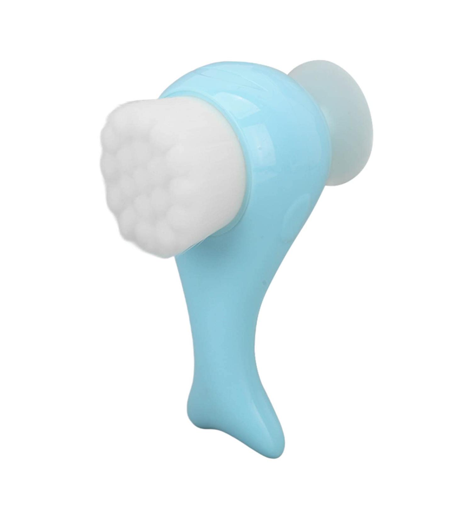 Glomora Makeup Cleansing Brush Nylon Soft Bristles Handheld Face Brush with Silicone Sucker - Buy Online on GoSupps.com