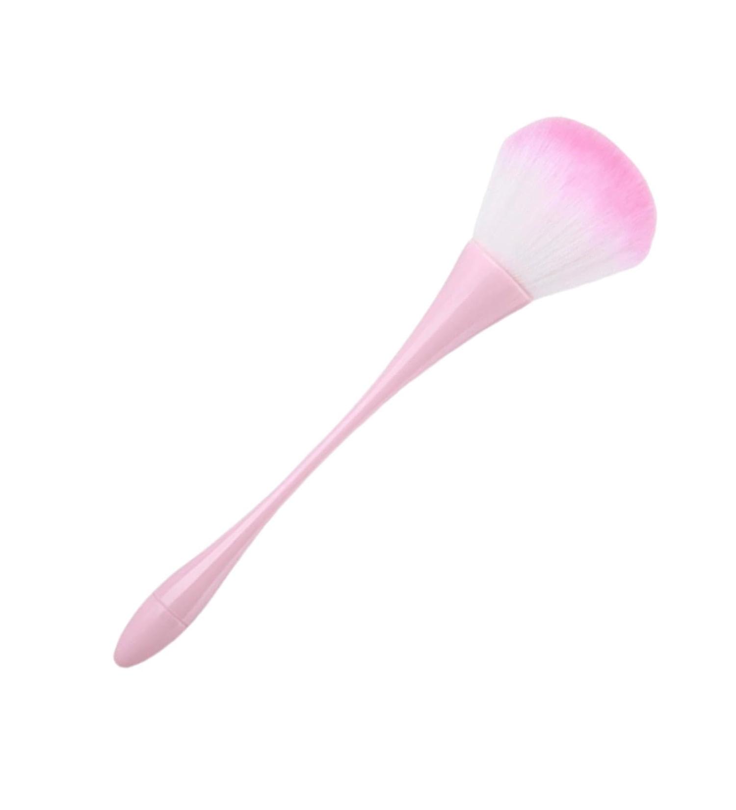 Rukjmqi Setting Powder Brush Portable Slim Powder Makeup Brush Powder Foundation Brush Nail Brushes Face Makeup Tool for Complete Coverage and Prefect Finish pink - Buy Online on GoSupps.com