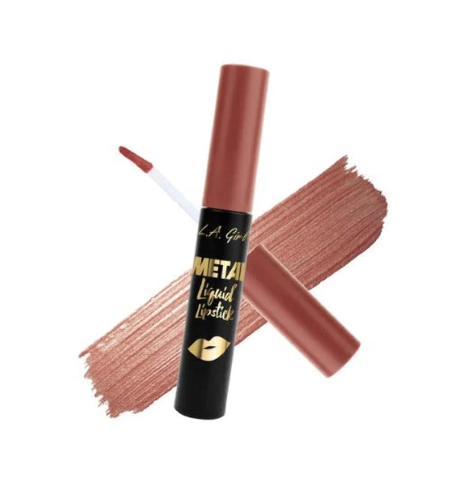 LA GIRL Metal Liquid Lipstick - Smolder