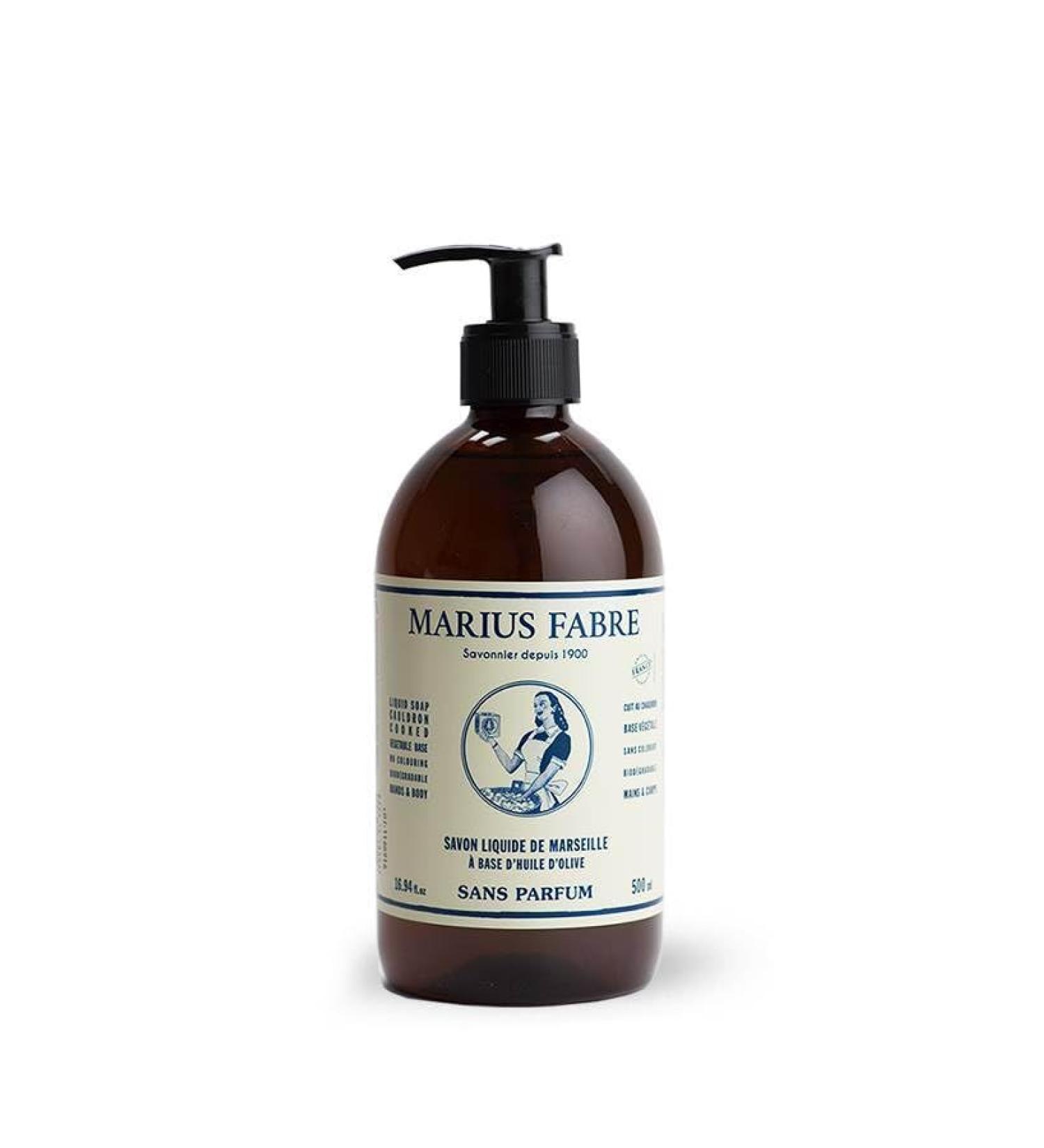 Marius-Fabre Marseille liquid soap no fragrance 500ml