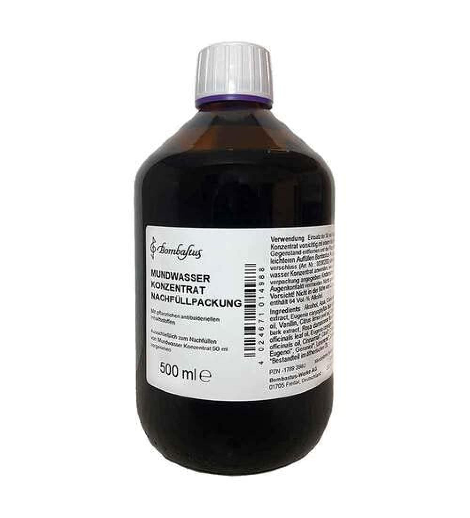 Mouthwash concentrate bombastus 500 ml