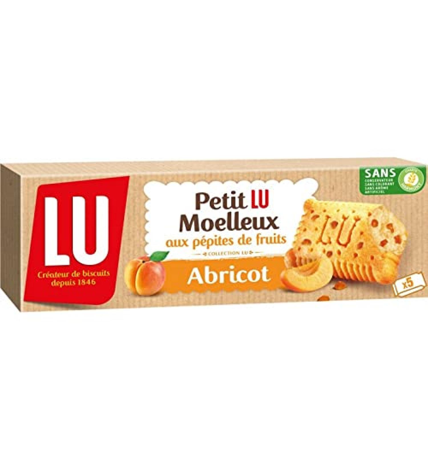 LU Soft apricot biscuits small
