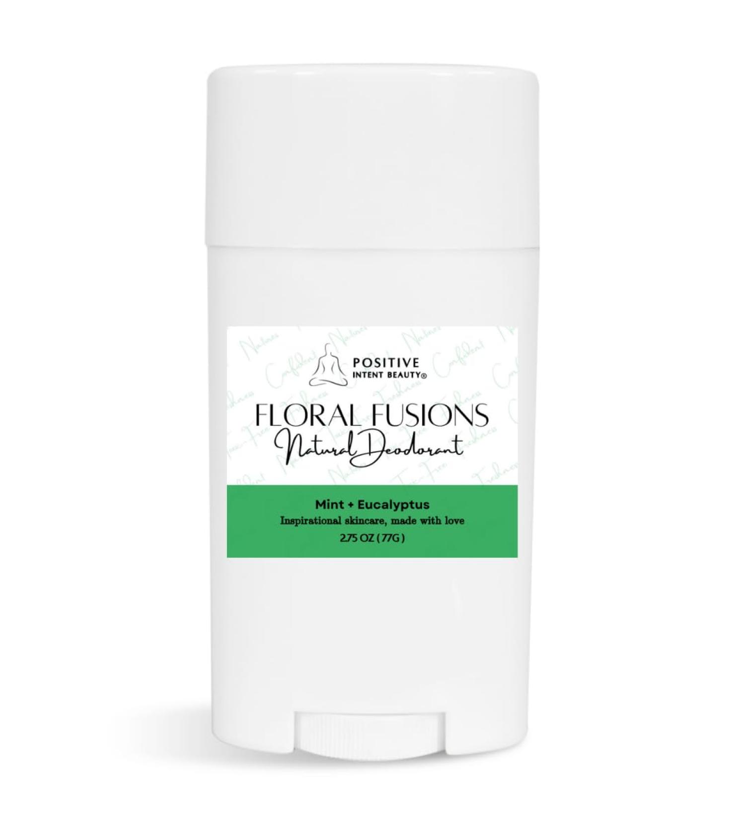 Get Unfiltered Floral Fusions Natural Aluminum Free Deodorant (Mint) - Buy Online on GoSupps.com