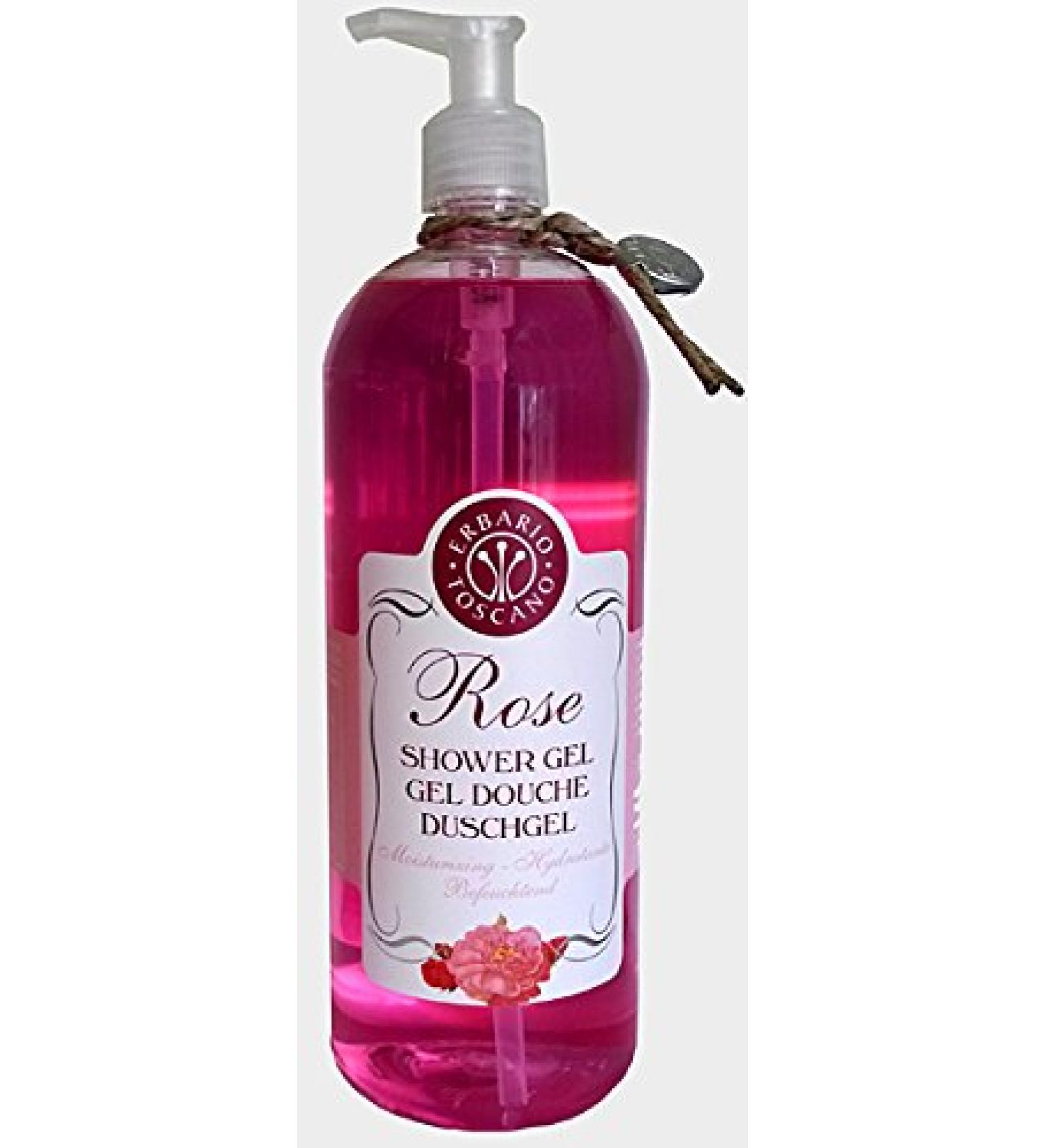 Erbario Toscano Rose Shower Gel Soap 33.81 Fl.Oz. from Italy
