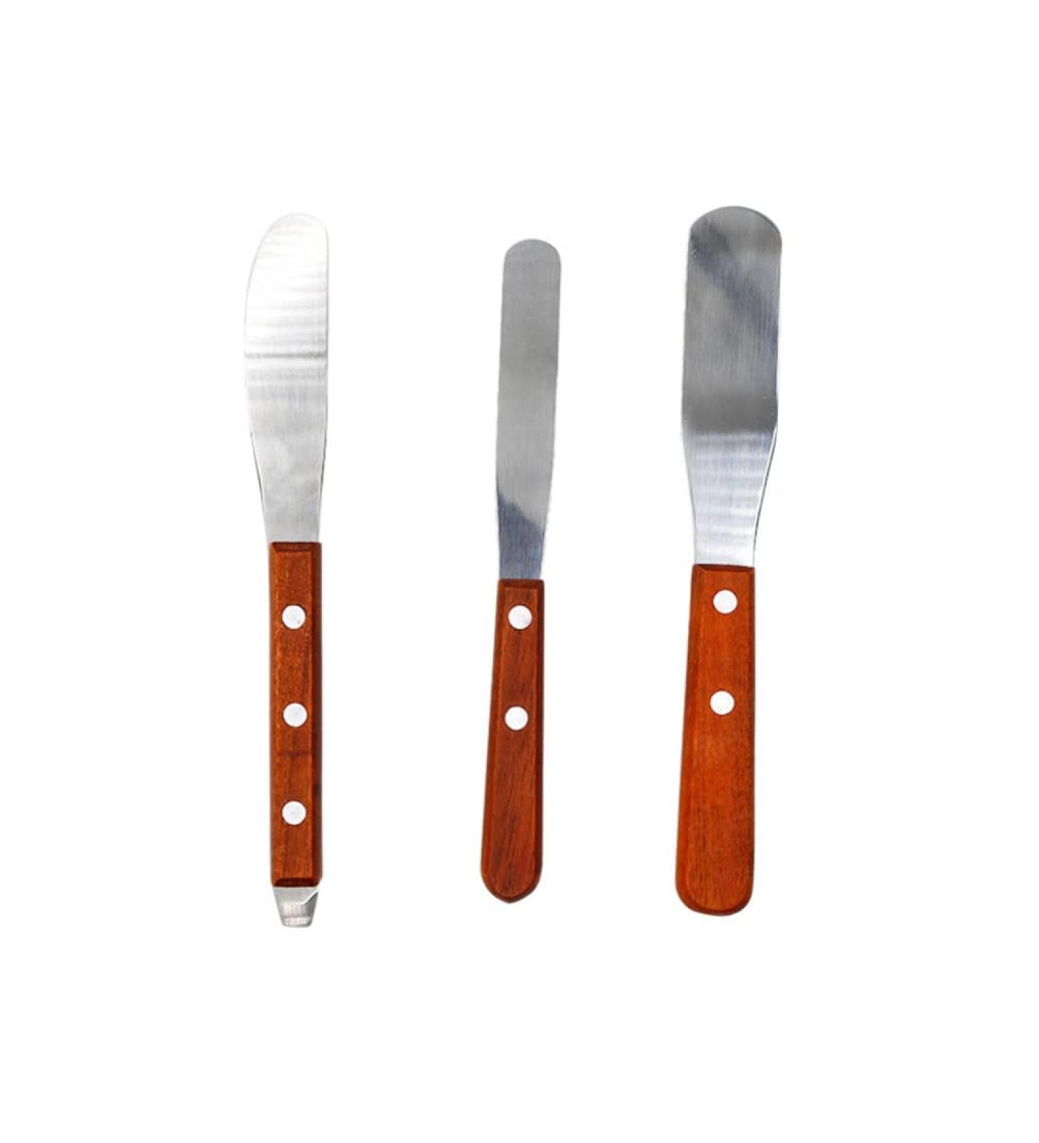 HEALLILY Plaster Alignment Spatula Set - 3pcs Mixing & Modeling Lab Restorative Instruments for Precision in Dental & Craft Projects - Buy Internationally - Buy Online on GoSupps.com
