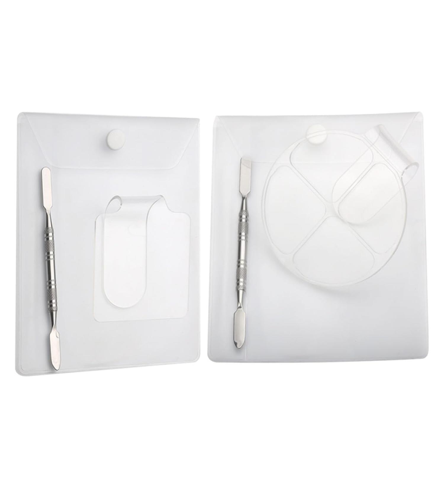 Hemobllo Palette de Maquillage Acrylique 2 Sets Bague Palettes pour M lange de Couleurs Vernis Ongles et Maquillage Outil pour Nail Art Professionnel et Usage Personnel - Buy Online on GoSupps.com