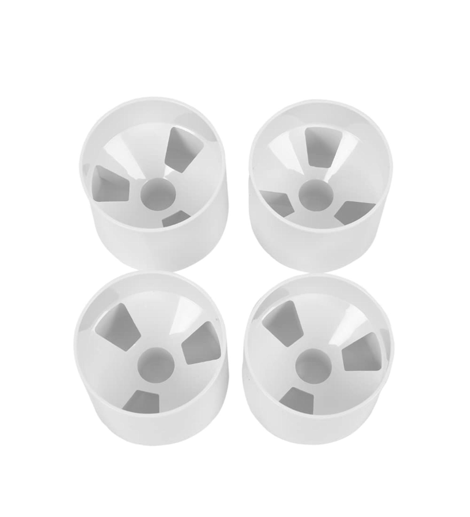 GOTAYA 4pcs Golf Hole Cups for Practice Putting & Chipping | USGA & LPGA Regulations | Durable White Plastic ABS | Outdoor/Indoor Use - Buy Online on GoSupps.com
