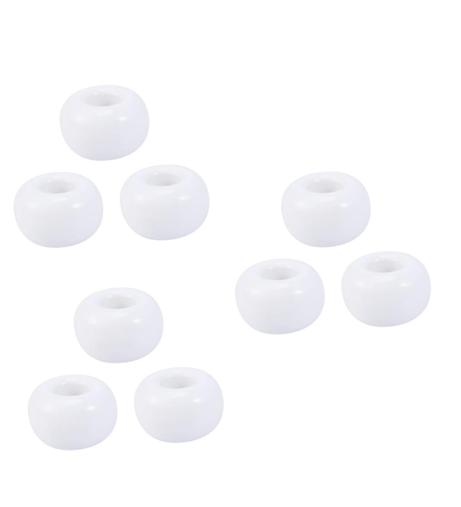 CABILOCK 9 Pack Porcelain Toothbrush Holder for Kids | Cute & Creative Mini Base | White Children's Toothbrush Stand - Buy Online on GoSupps.com