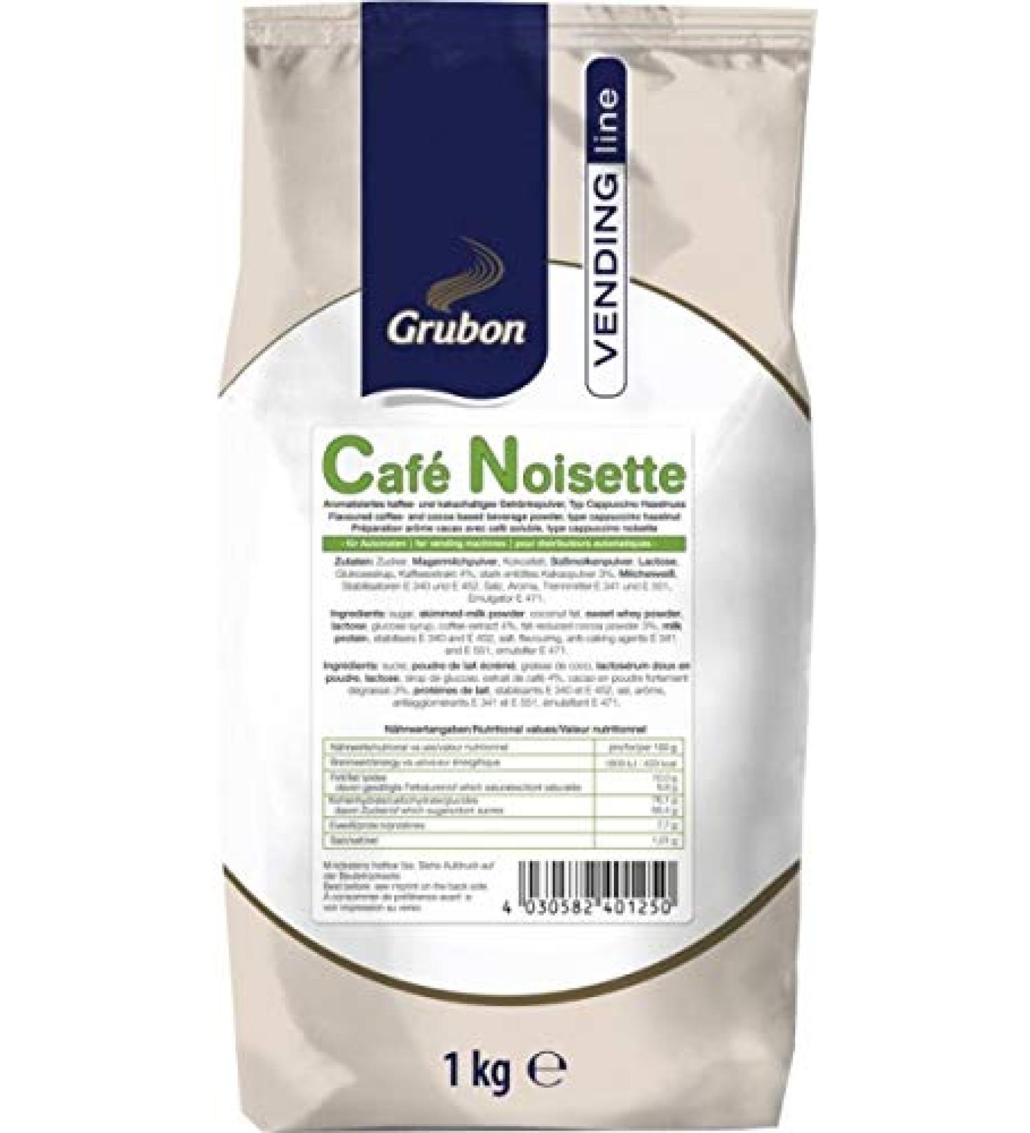 Grubon Grubon Vendingline Coffee Hazelnut 10 x 1000 g 10 kg
