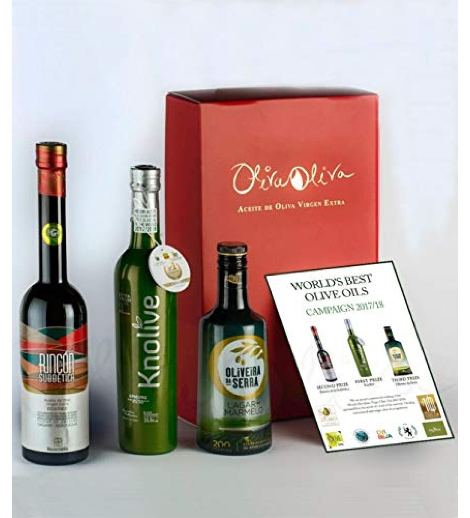 3 Best Extra Virgin Olive Oils of the World 2018 - Rincon de la Subbetica | Knolive | Oliveira da Serra