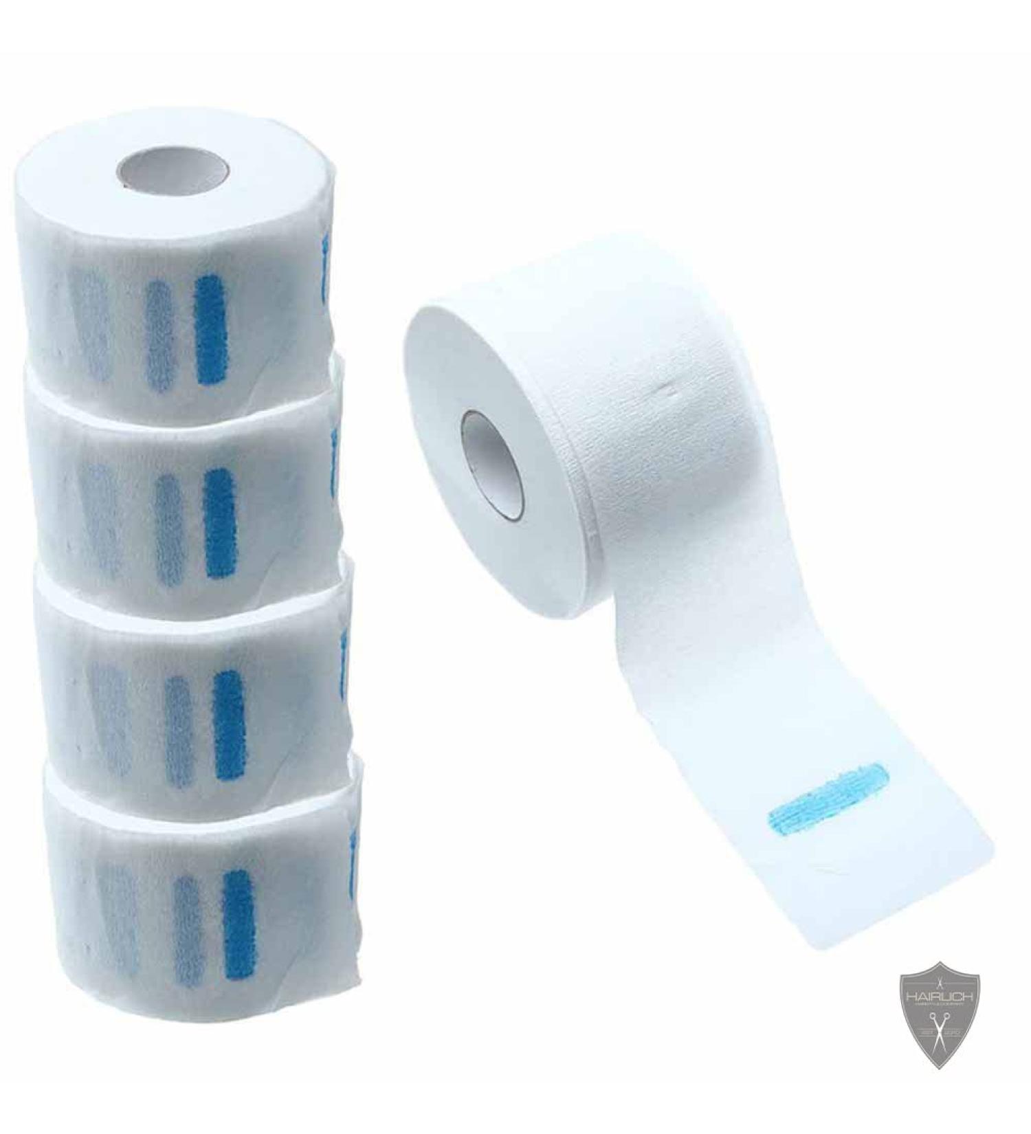 Hairlich Barbershop Hairdressing Collars for Protection Against Hair Hygienic Neck Protection Disposable Crepe Paper for Neck Hairdressing Supplies Neck Paper 1 Rod - 5 Rolls 500 Sheets - Buy Online on GoSupps.com