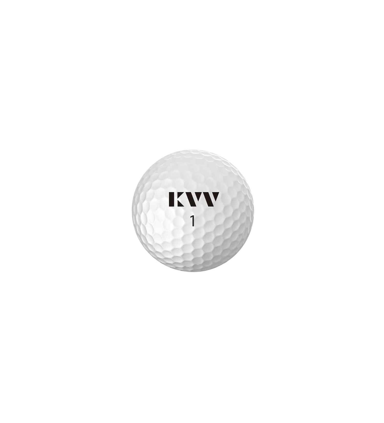 KVV High Performance Distance Golf Balls - 6 Ball Pack | Low Spin, Maximum Distance - Buy Online on GoSupps.com