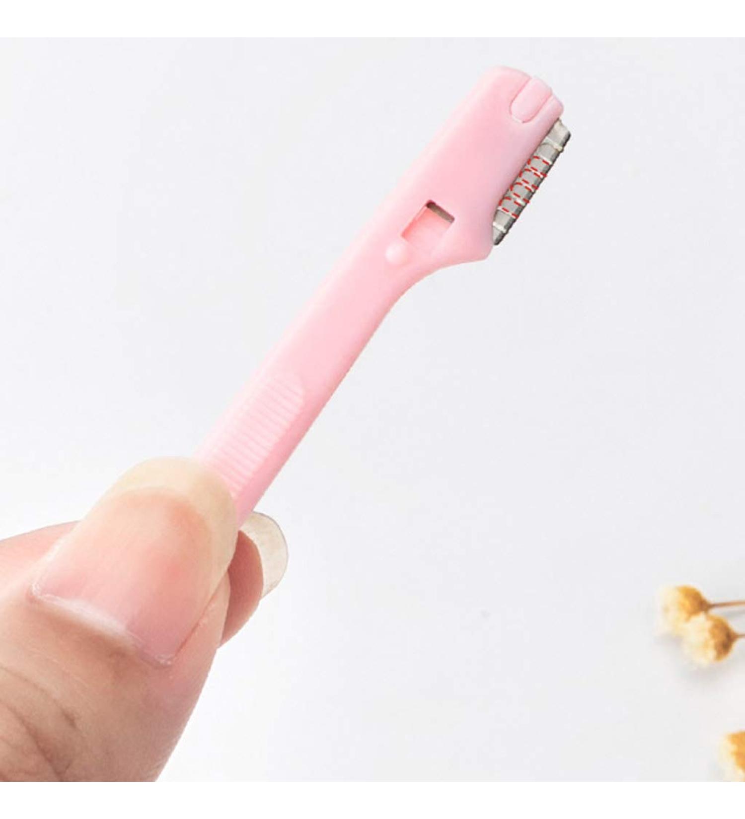 Mini Eye Brewing Pencil - Durable Stainless Steel Eyebrow Trimmers for Women | 2-Piece Makeup Tool Set - Buy Online on GoSupps.com