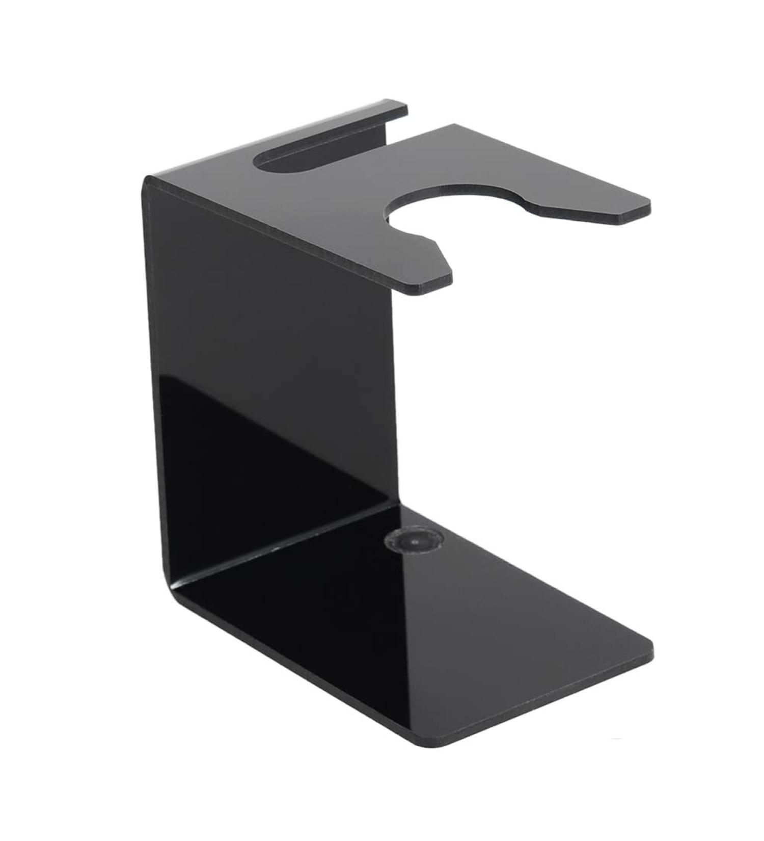 Buy Acrylic Shaving Brush and Razor Holder - Men's Shaving Tool Organizer in Black | International Shipping Available - Buy Online on GoSupps.com