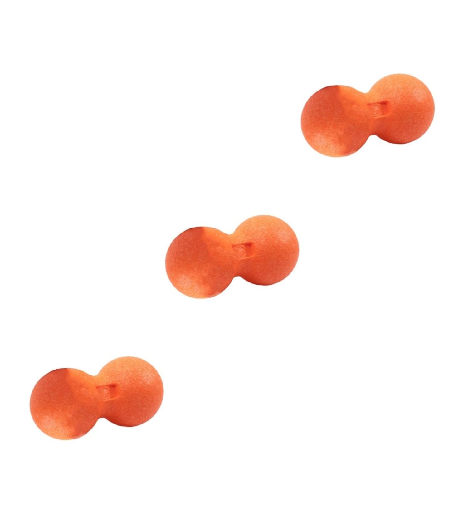 Gleavi 3 STK Peanut Massage Balls - Foot Muscle Roller & Double Lacrosse Massager for Yoga and Recovery - Buy Online on GoSupps.com