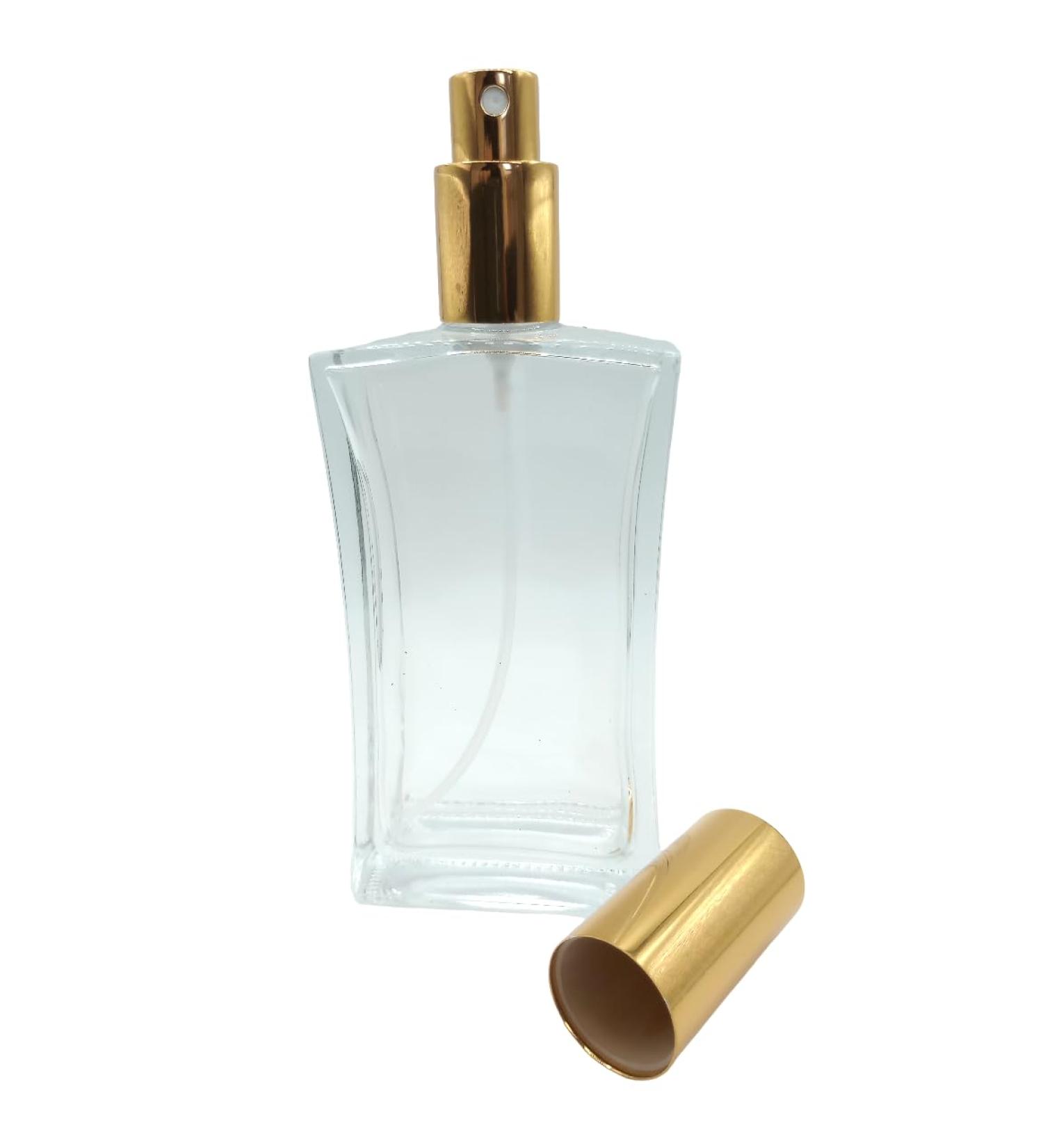 Z nitude Glassworks Empty Glass Perfume Bottle 100ml - Gold - Buy Online on GoSupps.com