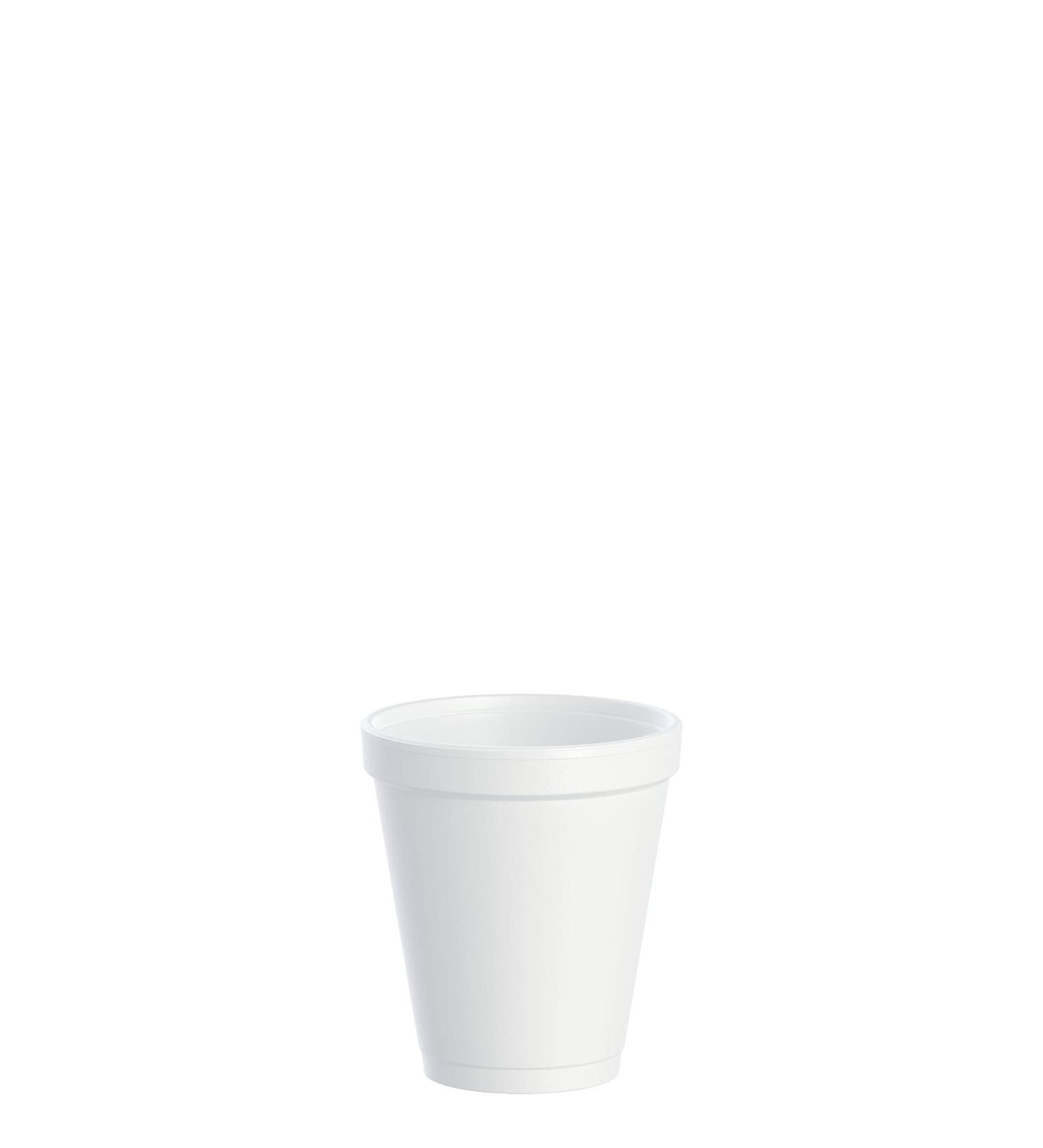 DART 8J8CT 8-Ounce Foam Cup (Case of 1000) - White, Pack of 1000 - Buy Online on GoSupps.com