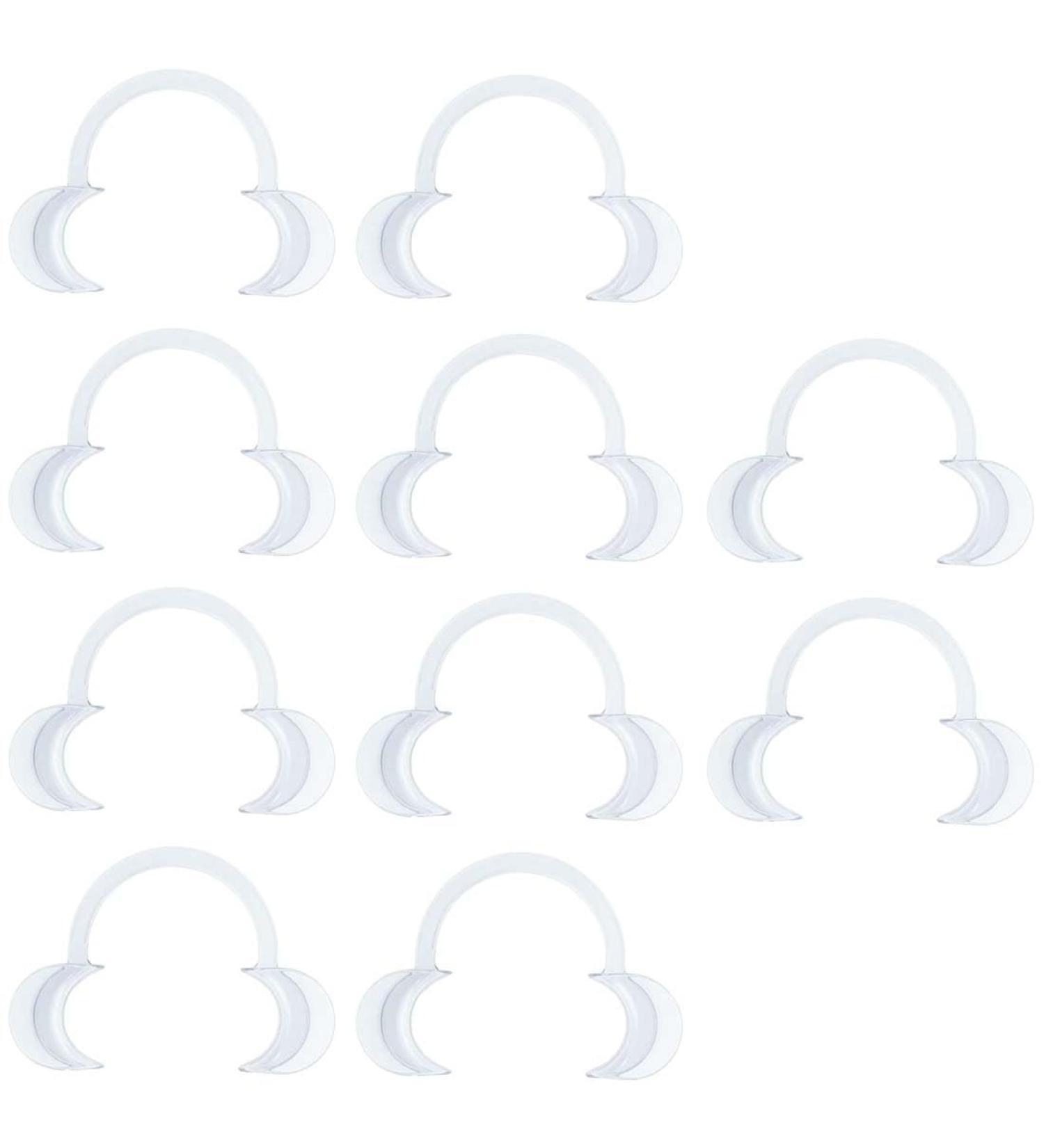 XUJLRL 12Pcs Mouth Opener Game - C-Shape Cheek Retractor for Fun Party Games & Teeth Whitening - Buy Online on GoSupps.com