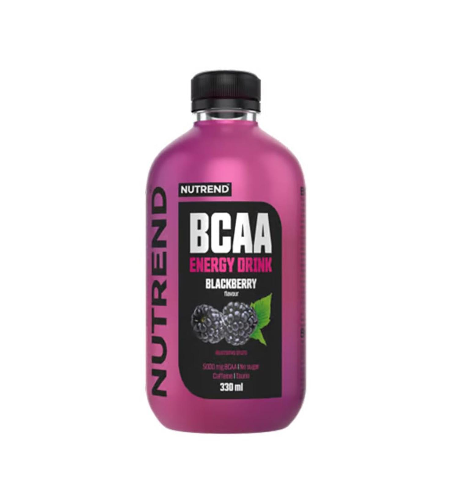 NUTREND Nutrend - Bcaa Energy Drink (330ml) - BCAA Drinks - Blackberry