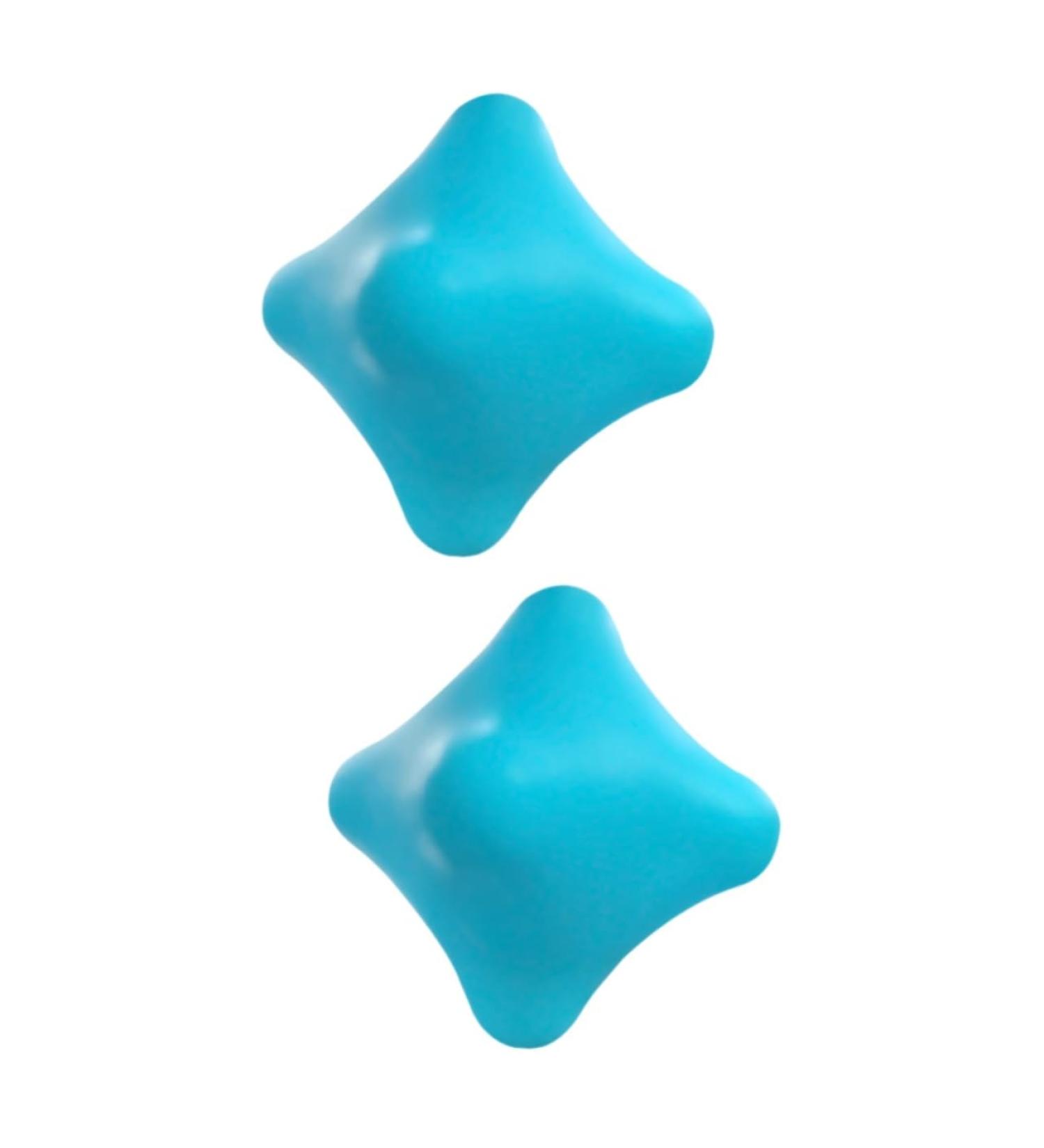 Fomiyes 2-Pack Silicone Massage Balls - Neck & Hand Relief Deep Tissue Therapy for Fitness & Recovery - Buy Online on GoSupps.com