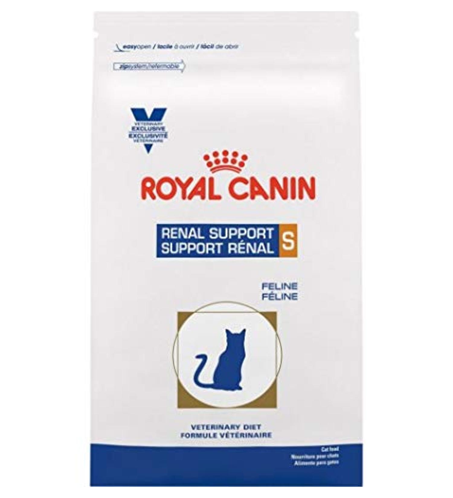 Royal Canin Feline Renal Support S Dry (3 lb) - Kidney Care Cat Food - Buy Online on GoSupps.com