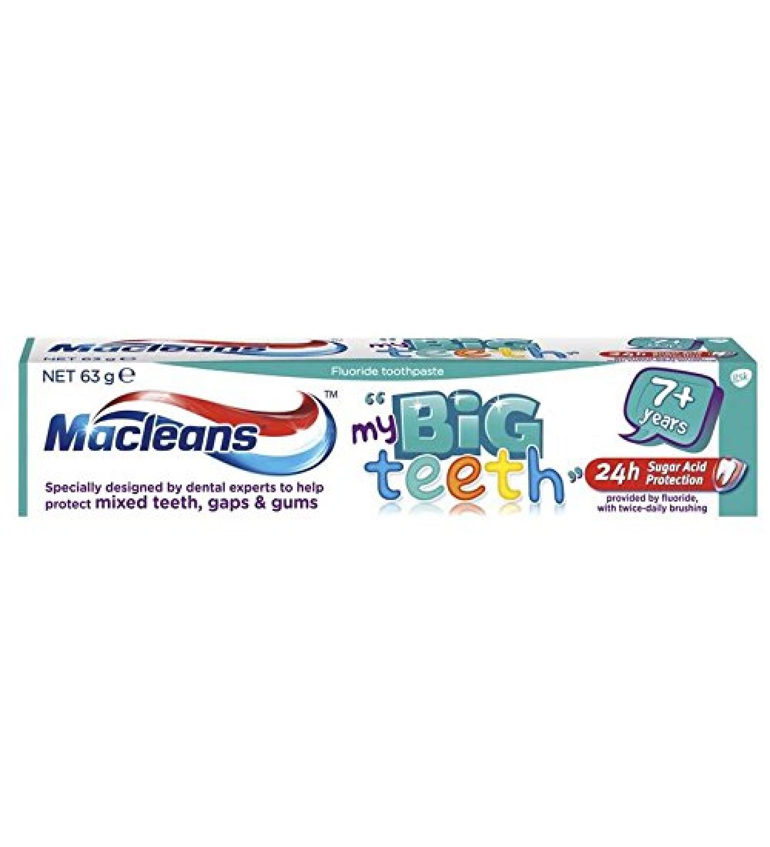Macleans Big Teeth Paste Fresh Mint 63g product of Australia