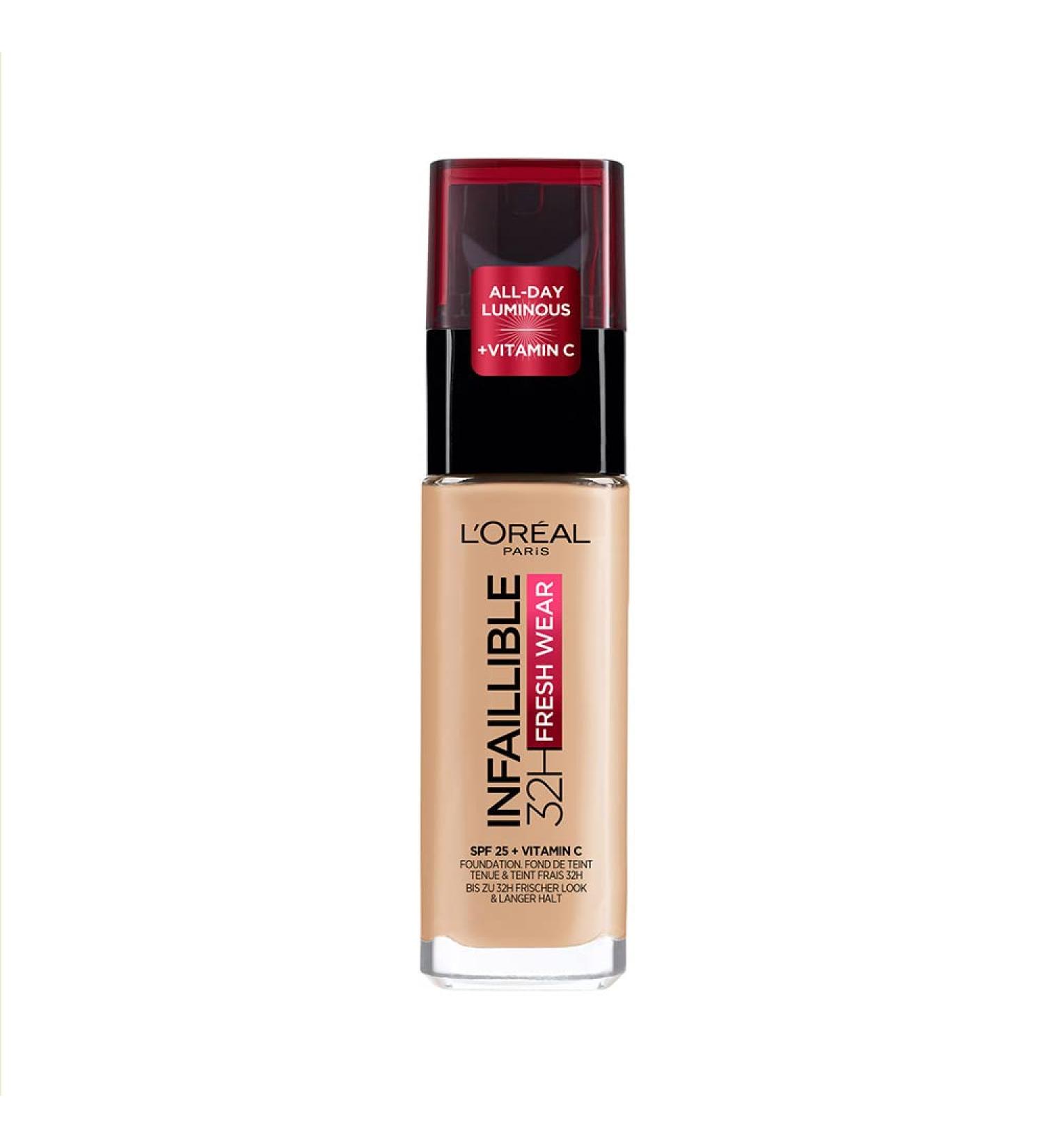 Infaillible 24H Fresh Wear 120 Vanille/Vanilla Fond de Teint - Long-Lasting Foundation - Buy Online on GoSupps.com
