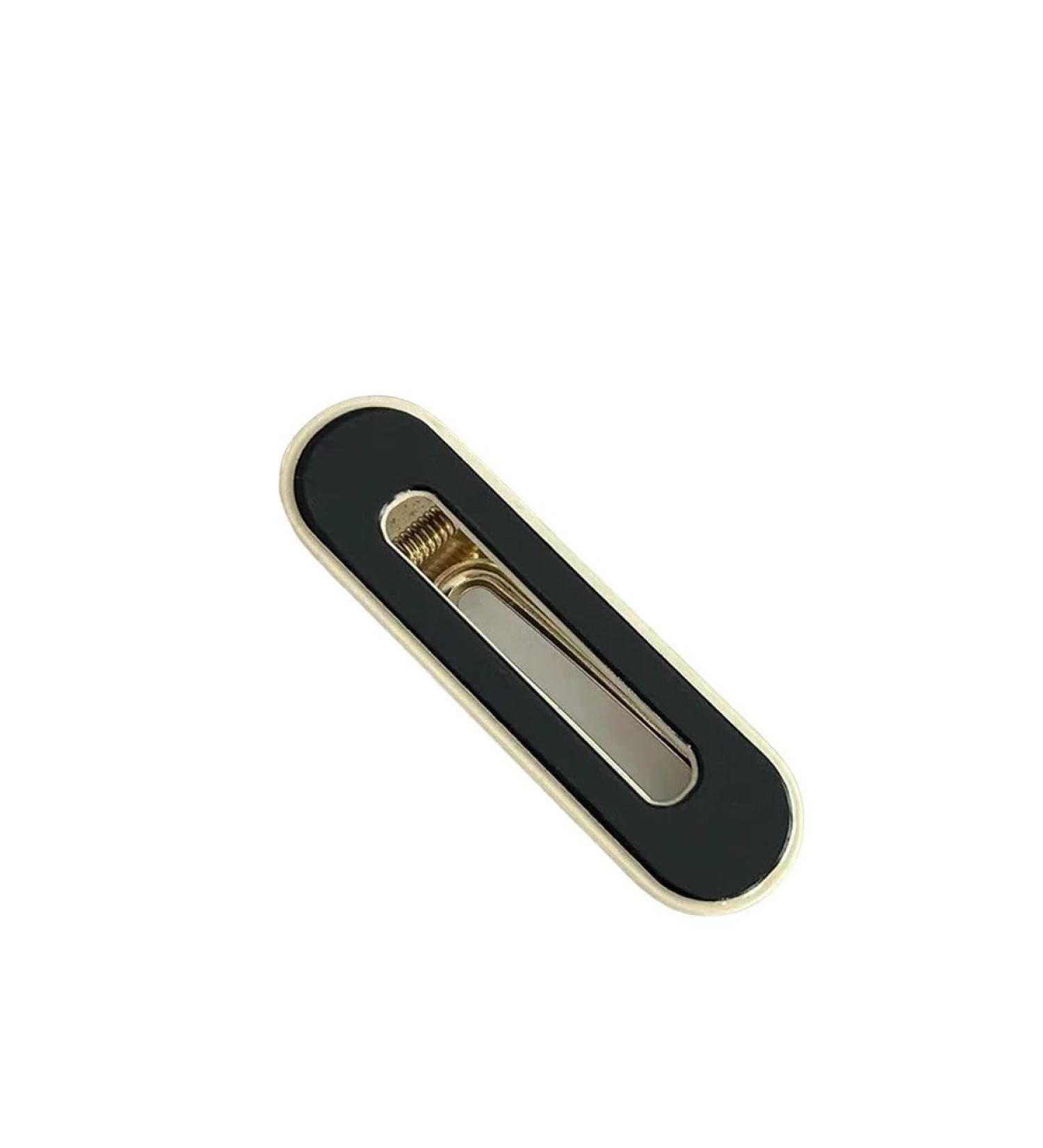 New 2025 Women Elegant Black White Checkerboard Geometric Hairpins Sweet Side Hair Clips Barrettes Fashion Hair Accessories Jewelry Fashion Accessories Creative Gift - Buy Online on GoSupps.com