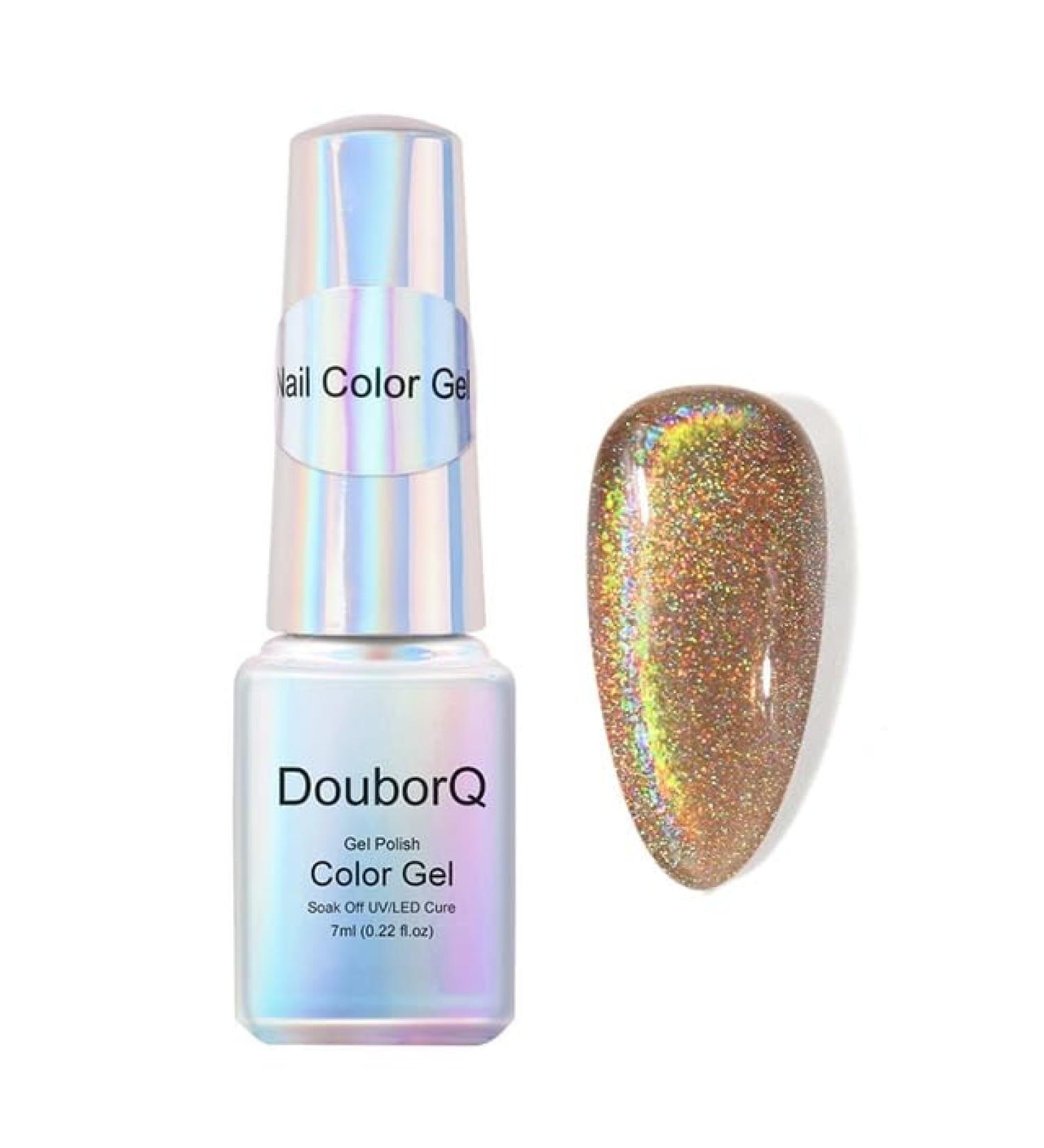 5ML Rainbow Nail Polish Cat Eye Nail Gel Universal Varnish Shiny Diamond Magnetic UV Gel Nail Glitter Manicure Beauty Decoration - (Color: C5 7g) - Buy Online on GoSupps.com