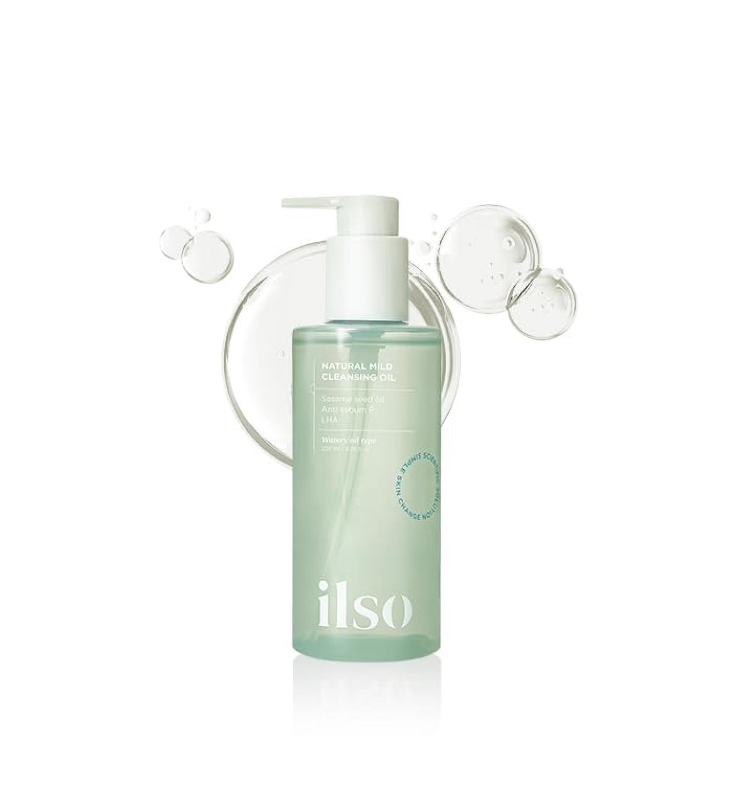 Buy Ilso Natural Mild Cleansing Oil - Daily Makeup & Blackheads Removal 200mL | International Shipping Available - Buy Online on GoSupps.com