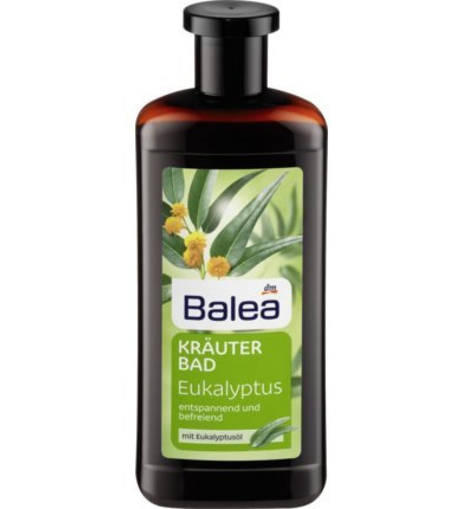German Herbal Relaxing Bath: Eucalyptus Oil  Eukalyptus 500 ml - 16.9floz Plastic Bottle