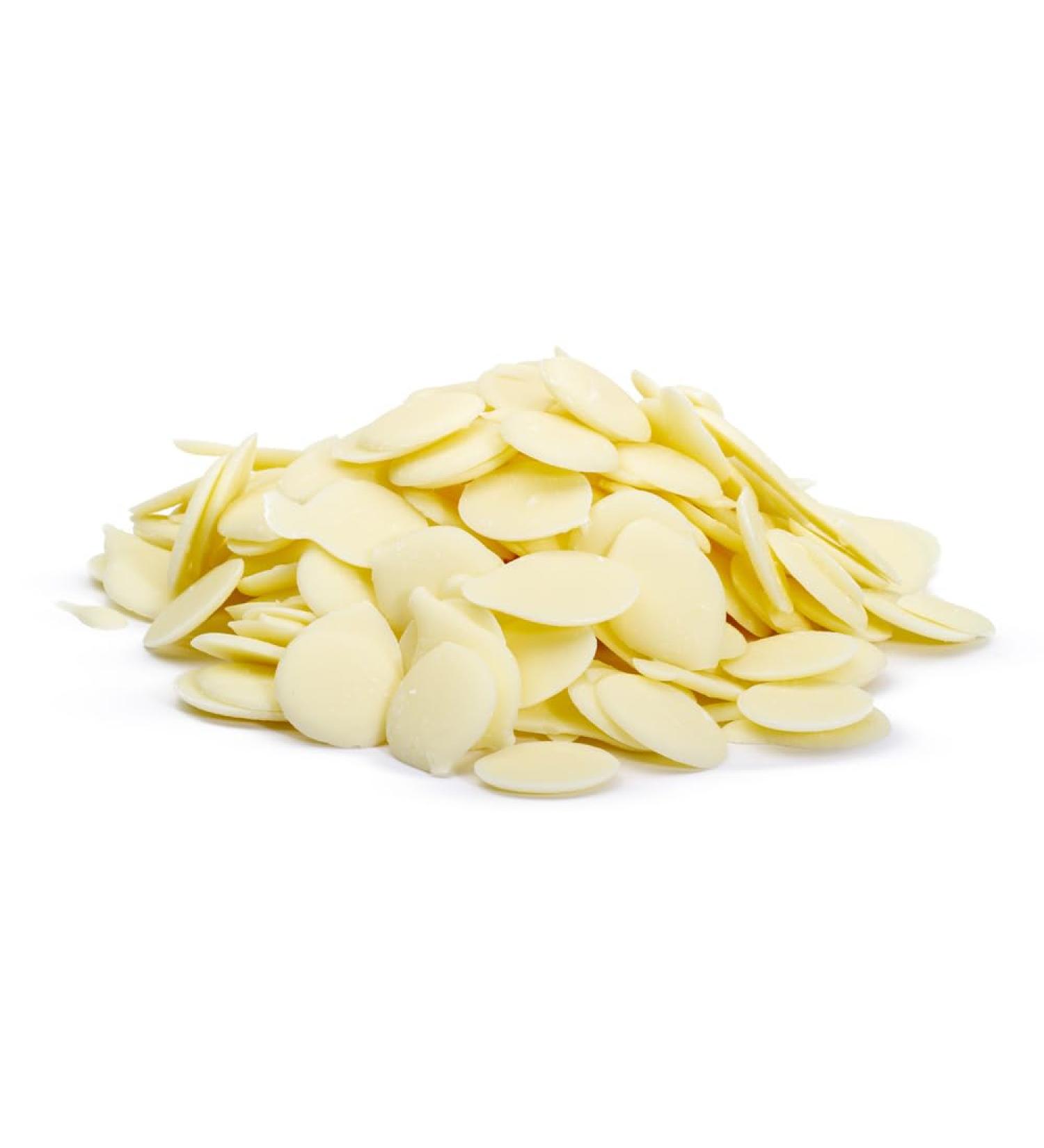 Sephra White Chocolate Compound Coating 10kg Fountain Ready - Large Buttons White Chocolate 10 kg - Buy Online on GoSupps.com