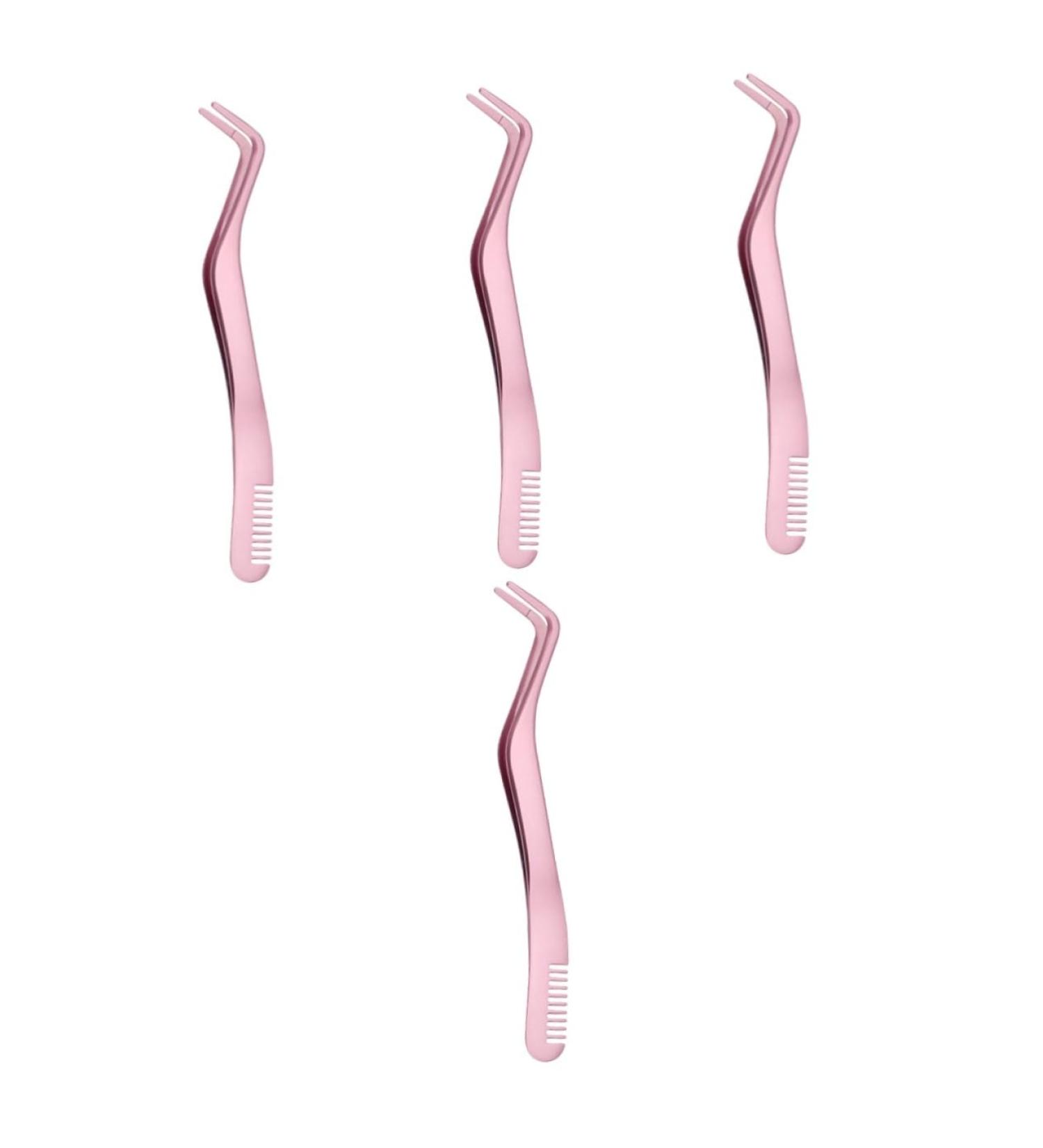FRCOLOR 4pcs Eyelash Tool Set - Stainless Steel Lash Separator Tweezer & Applicator - Enhance Your Makeup Routine - Buy Online on GoSupps.com