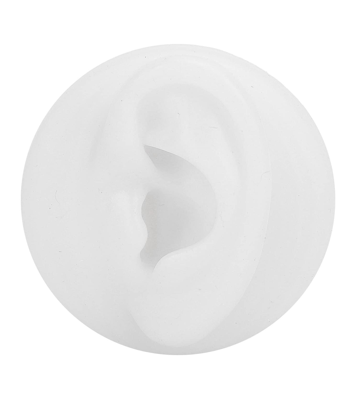 Silicone Ear Acupuncture Practice Model - Reusable Left Ear Display - Buy Online on GoSupps.com