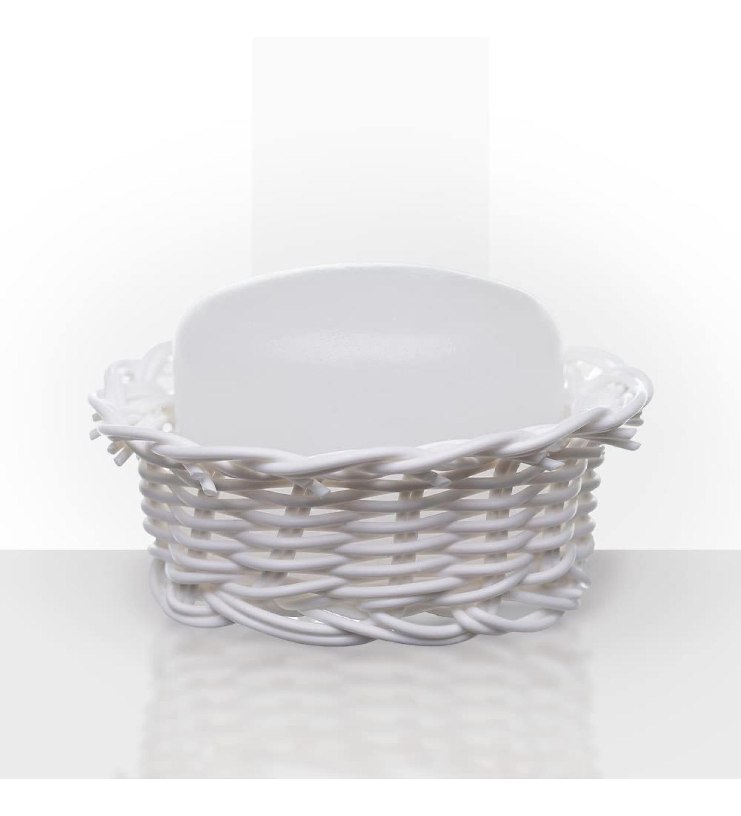 Thai Crystal Deodorant Stone in Decorative Basket - Natural Unscented Alum Stone Deodorant from Thailand by Commbia | Hypoallergenic, 24h Protection, Not Tested on Animals - Buy Online on GoSupps.com